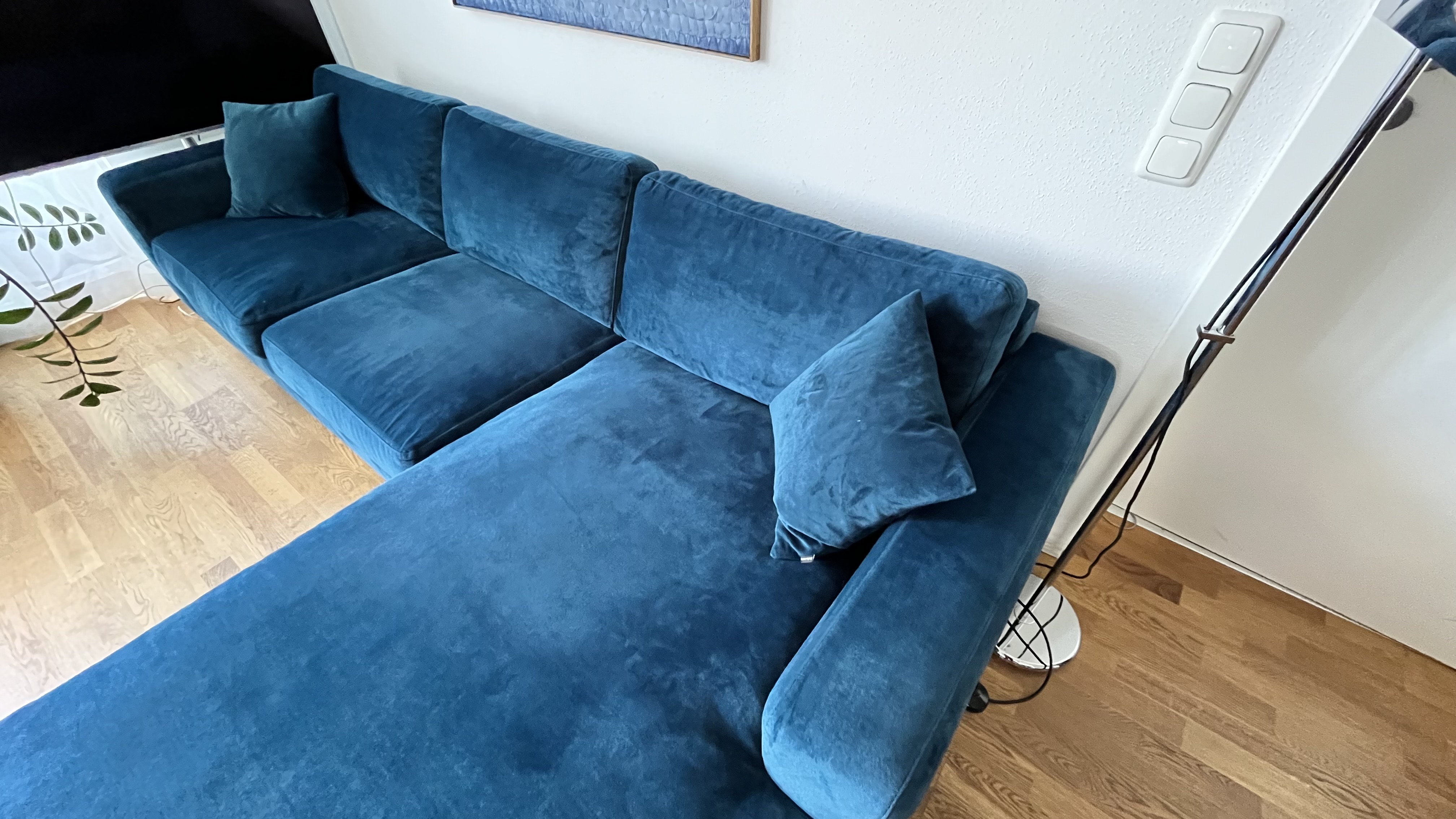 Scandinavia 3-Sitzer Ecksofa mit Chaiselongue
