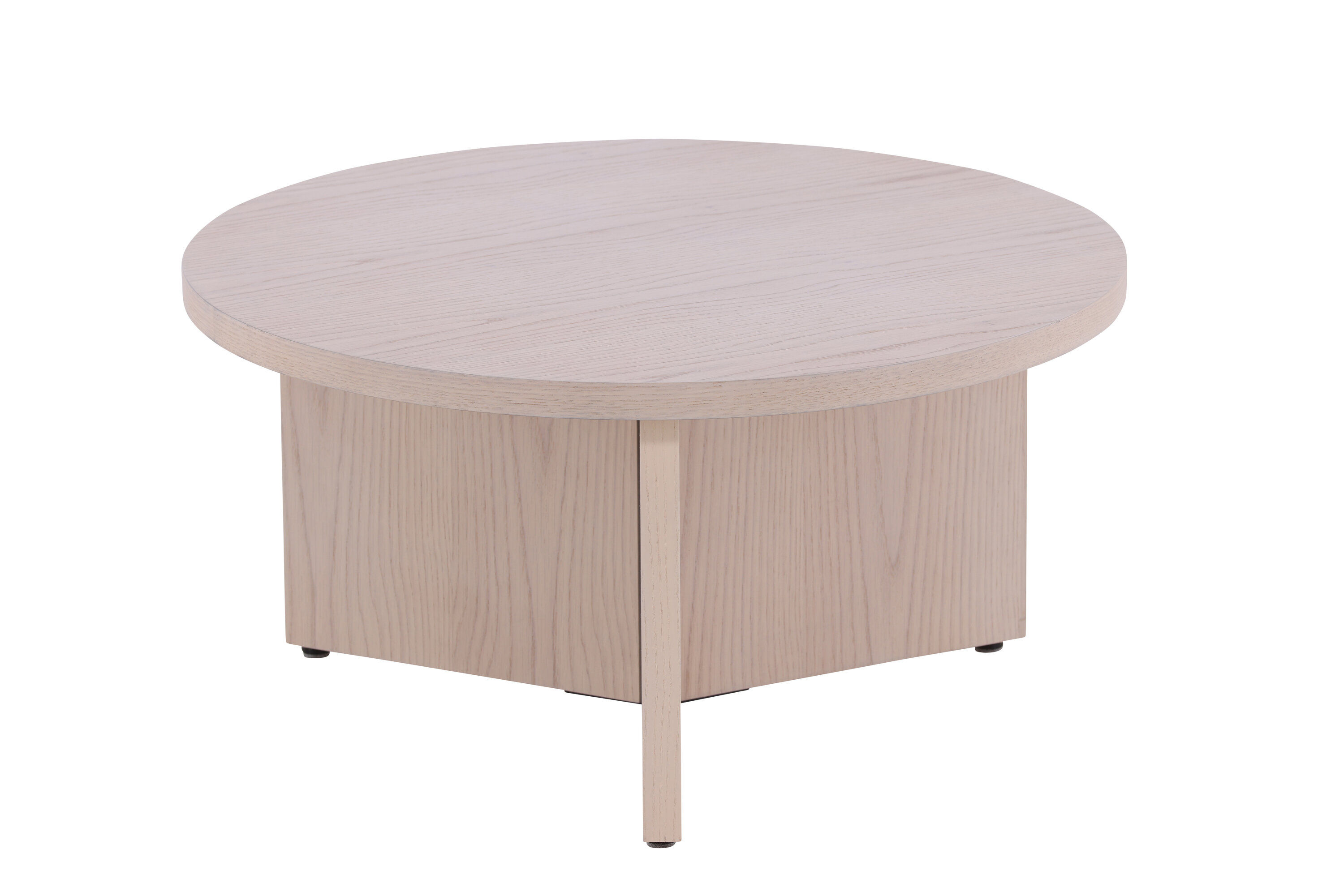 Saltö Coffee table Wood Whitewash Large