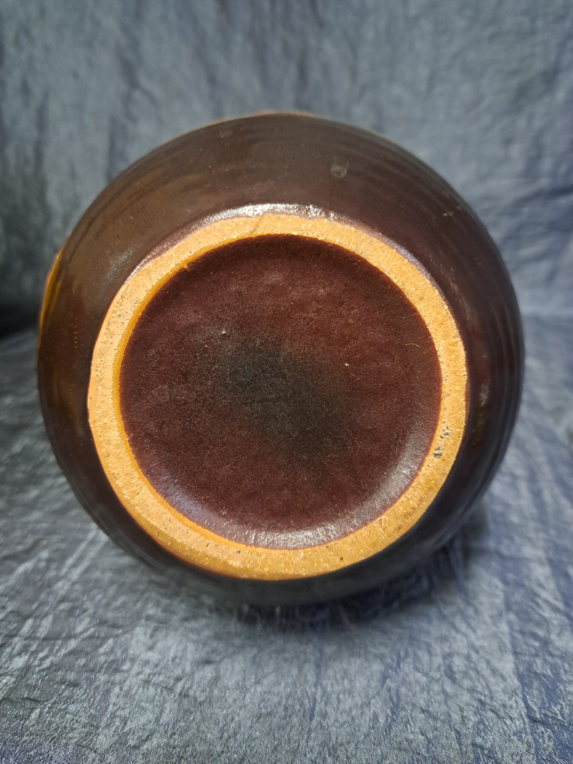 Fat Lava Vase Keramik Orange