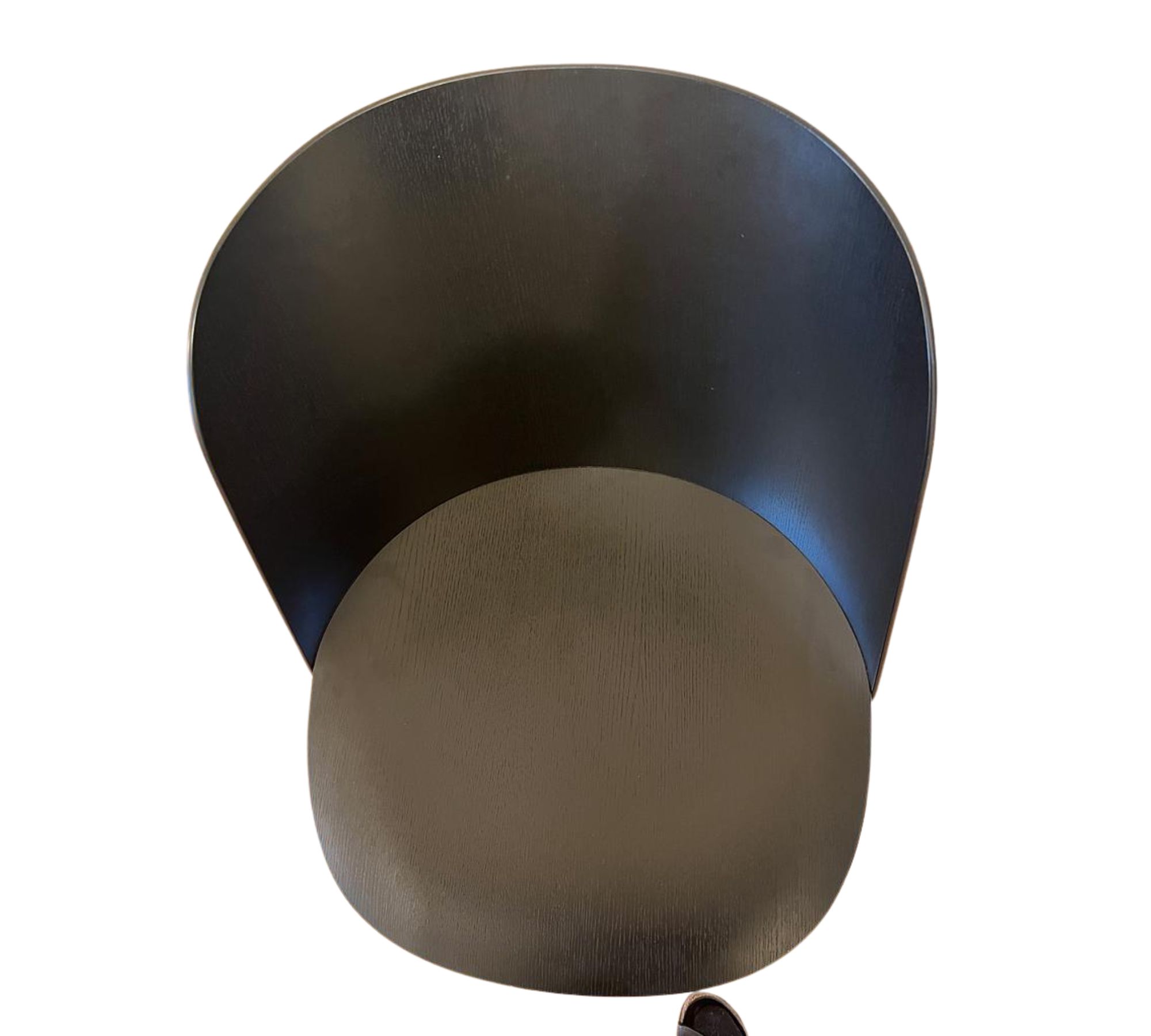 That Sessel Eichenfurnier Tiefschwarz lackiert