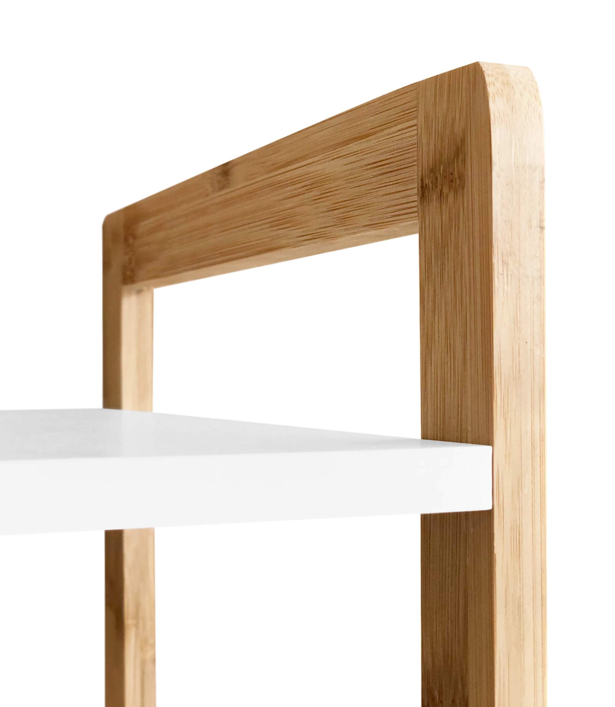 Regal Massivholz Weiß