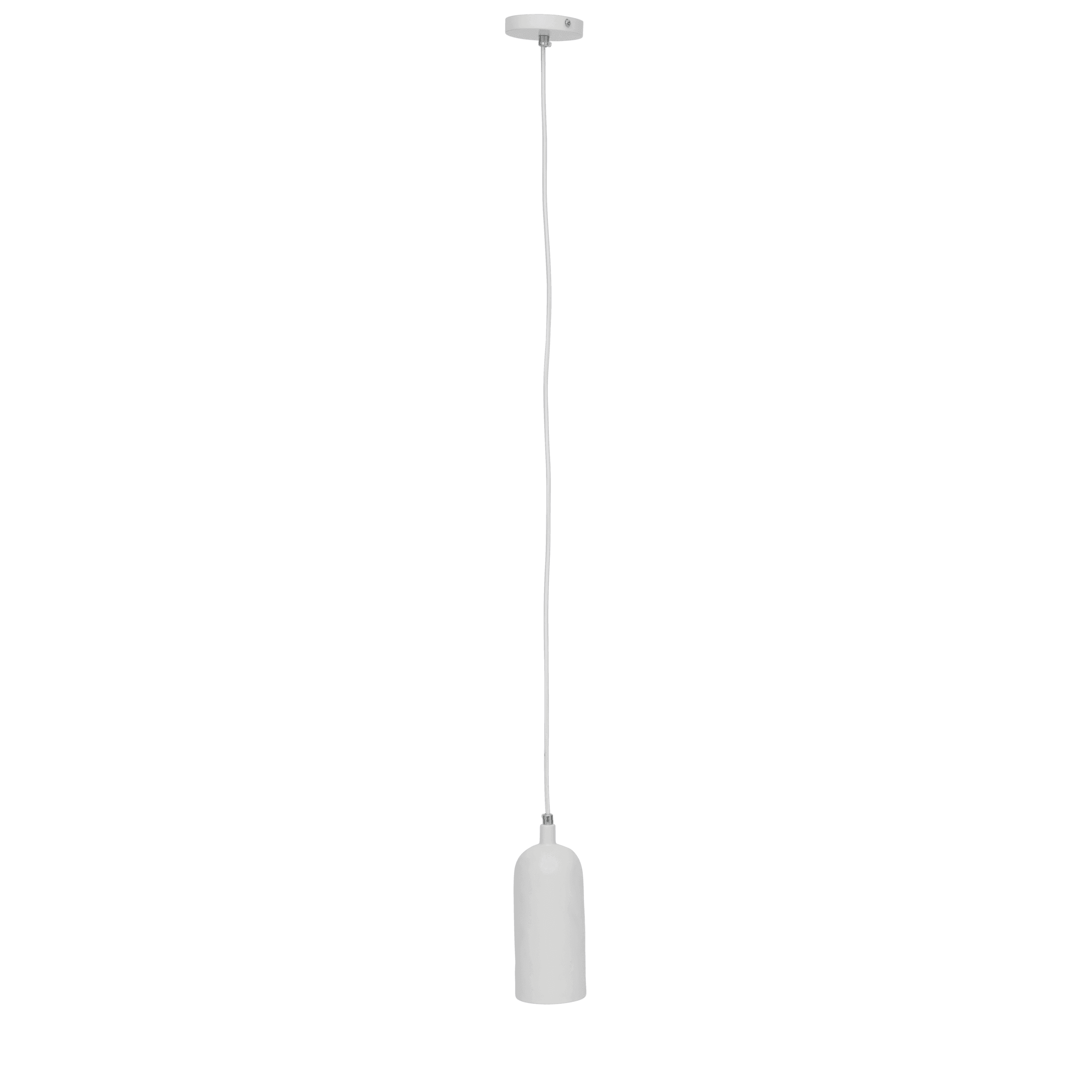 Tiny pendant lamp ceramic white