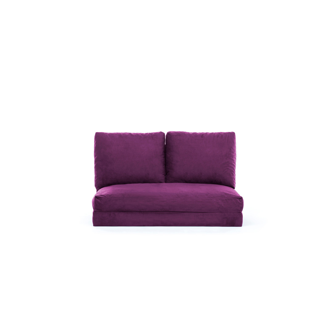 Taida Schlafsofa 2-Sitzer Violett