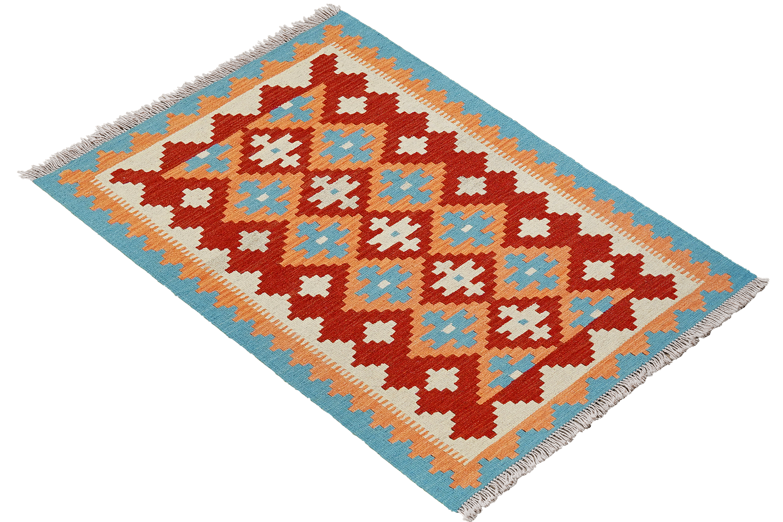 Kilim Gashgai Teppich Mehrfarbig