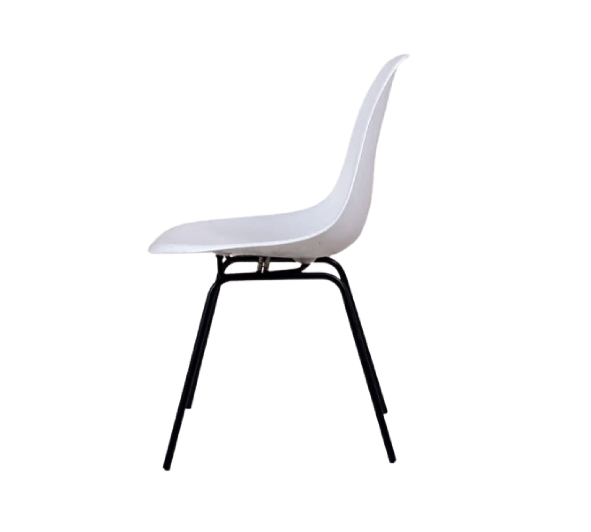 Eames DSS Plastic Side Chair DS Weiß