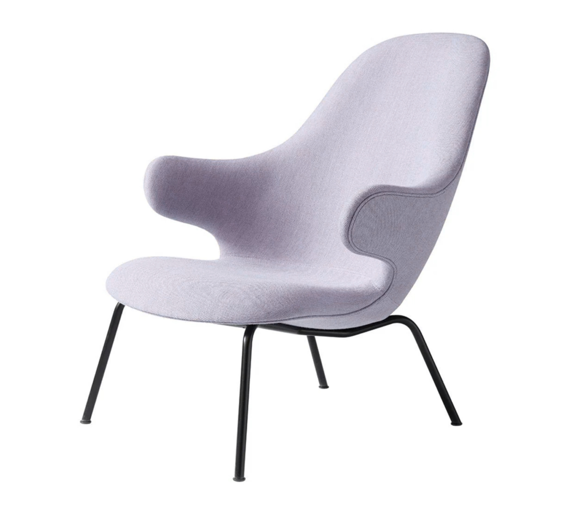 Catch JH14 Lounge Chair Rohrgestell Violett