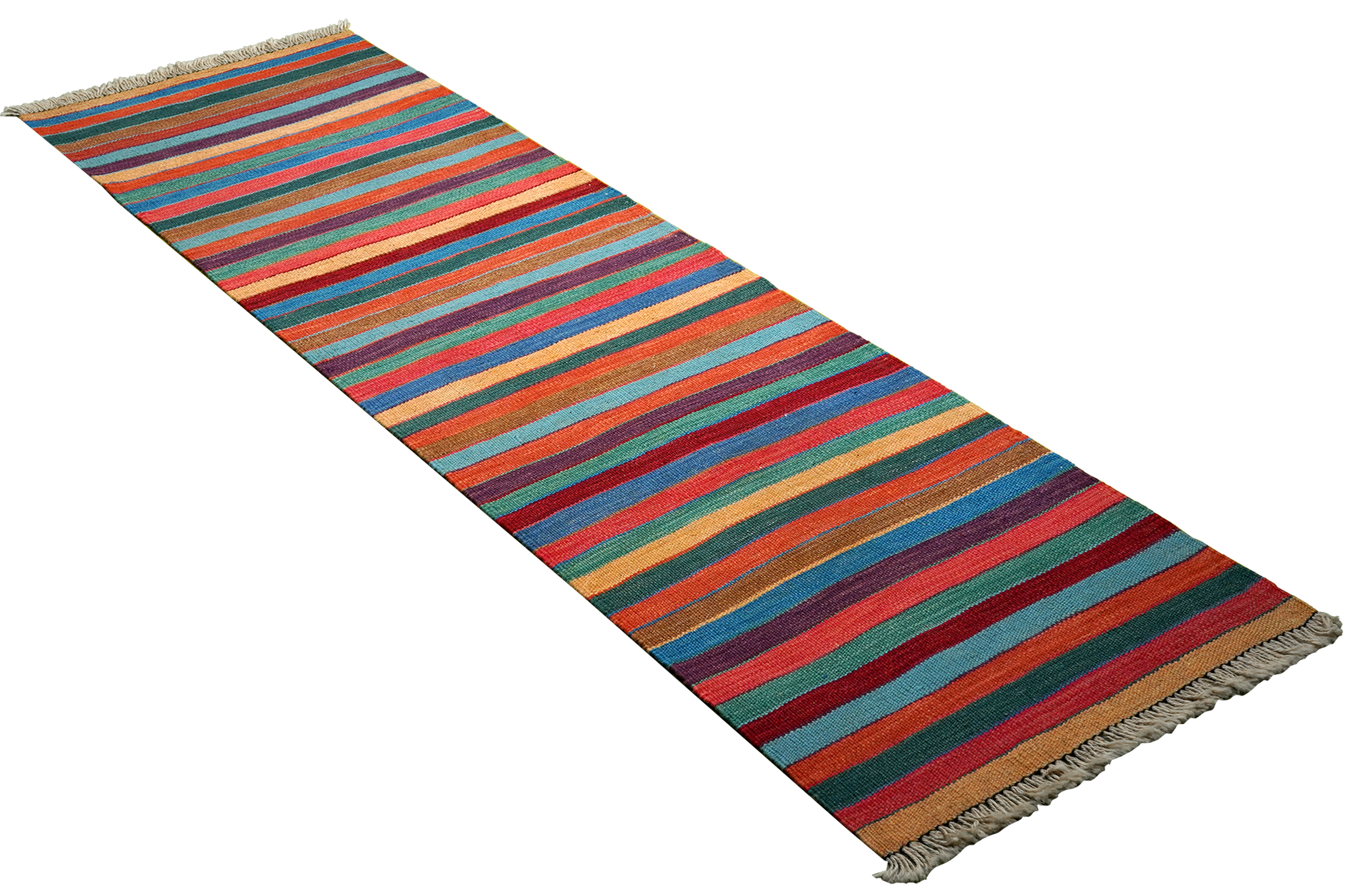 Kilim Gashgai Teppich Mehrfarbig