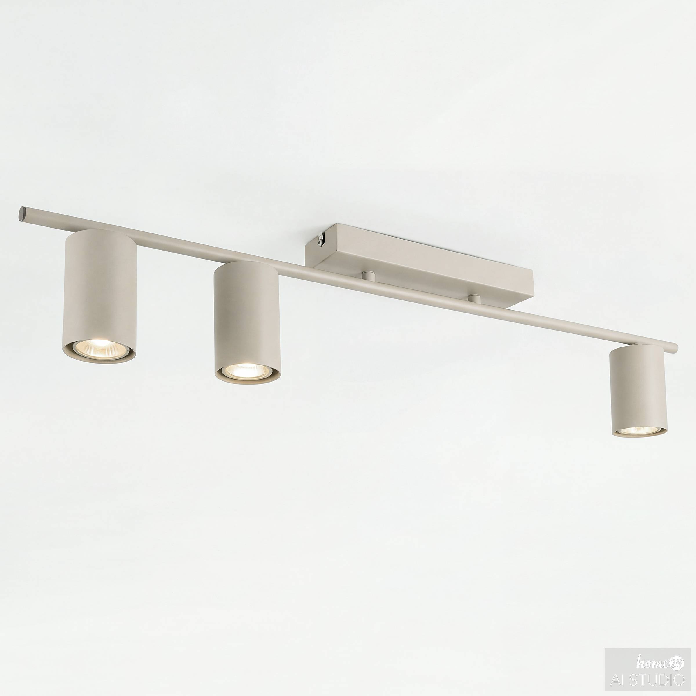 Hovia Pendant Light Bar Shape 3-bulb Iron