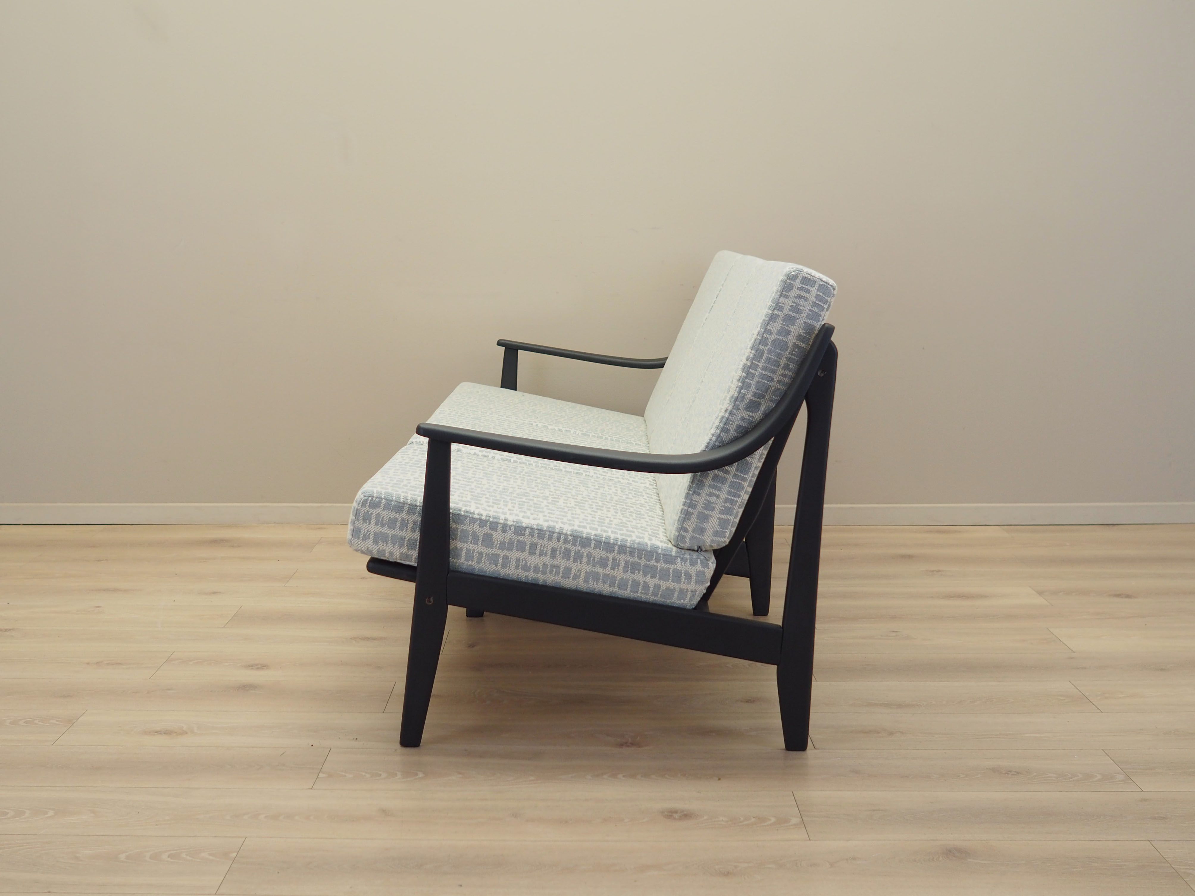 3-Sitzer Sofa Grau 1960er Jahre