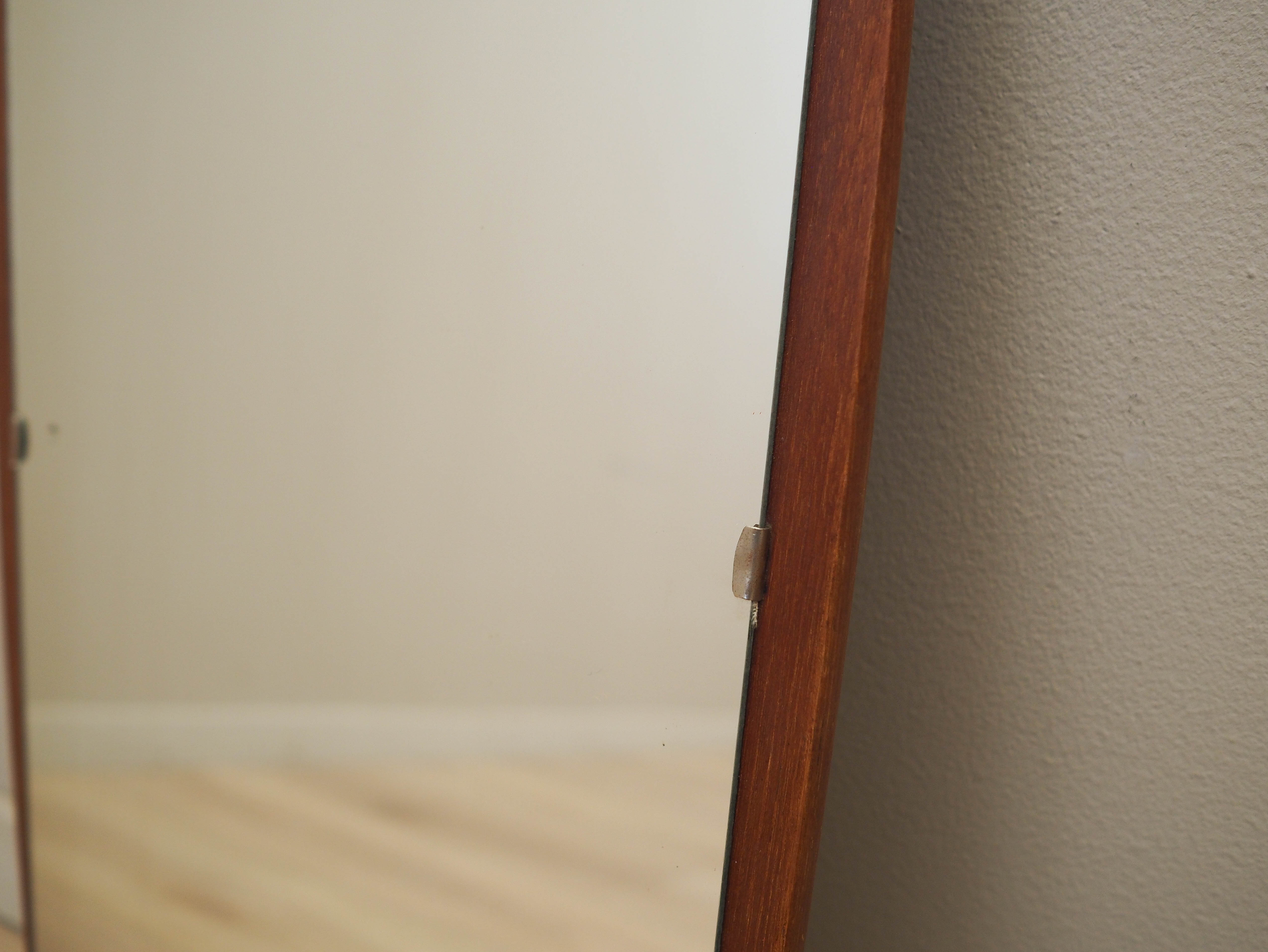 Mirrors in teak frame 1970s