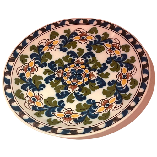 Makkum Teller Keramik Mehrfarbig