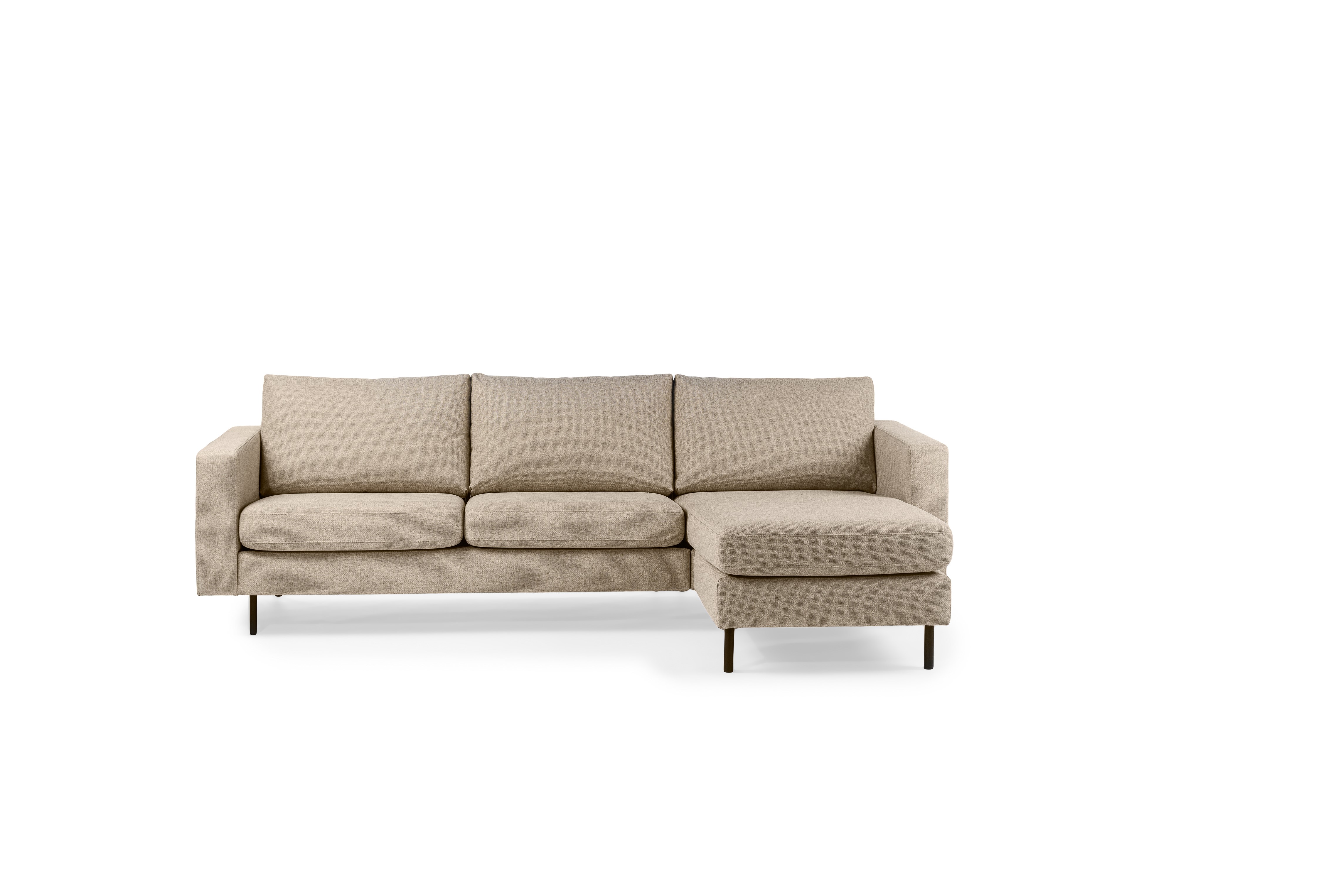 Sofa 3-Seater Chaiselongue Left Right Dillon Cream