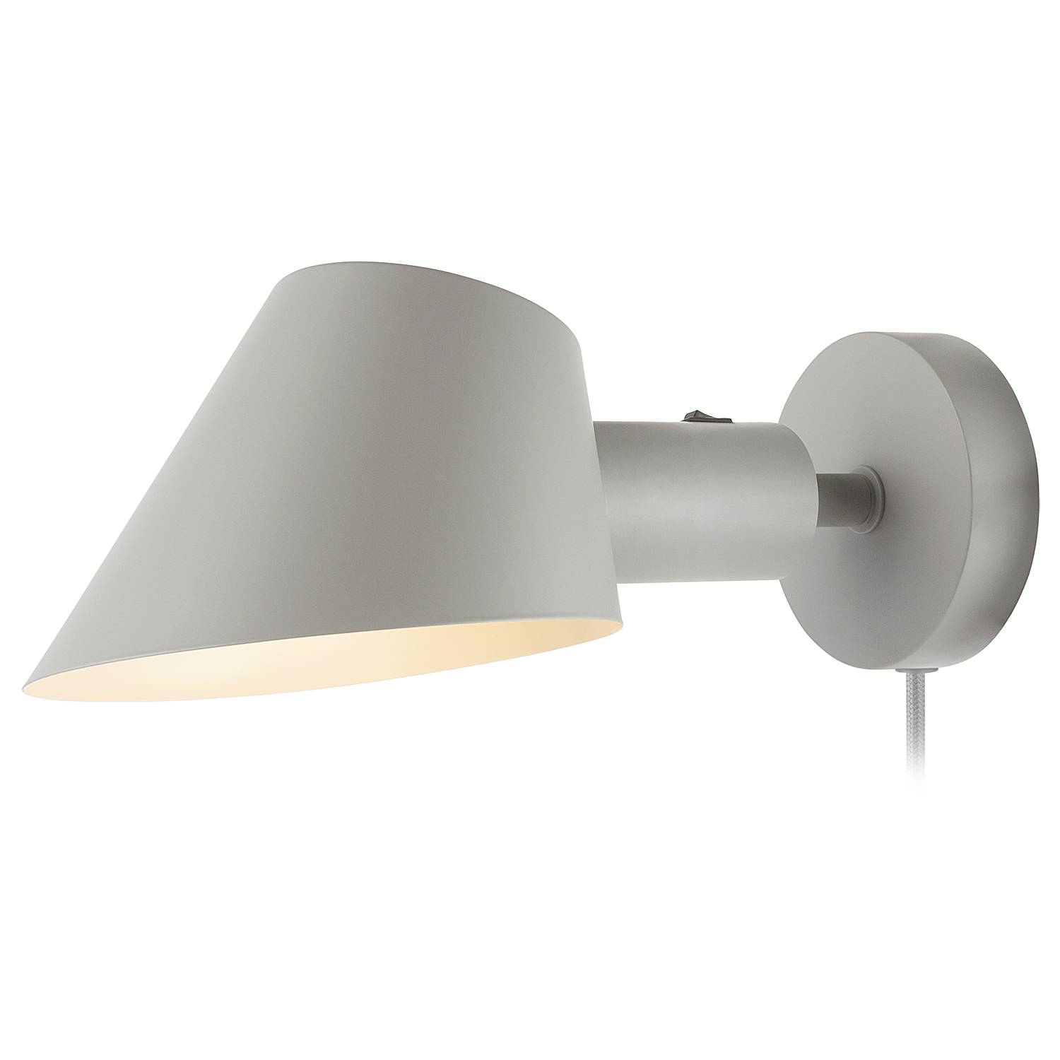 Stay Wandleuchte Aluminium PVC 1-flammig