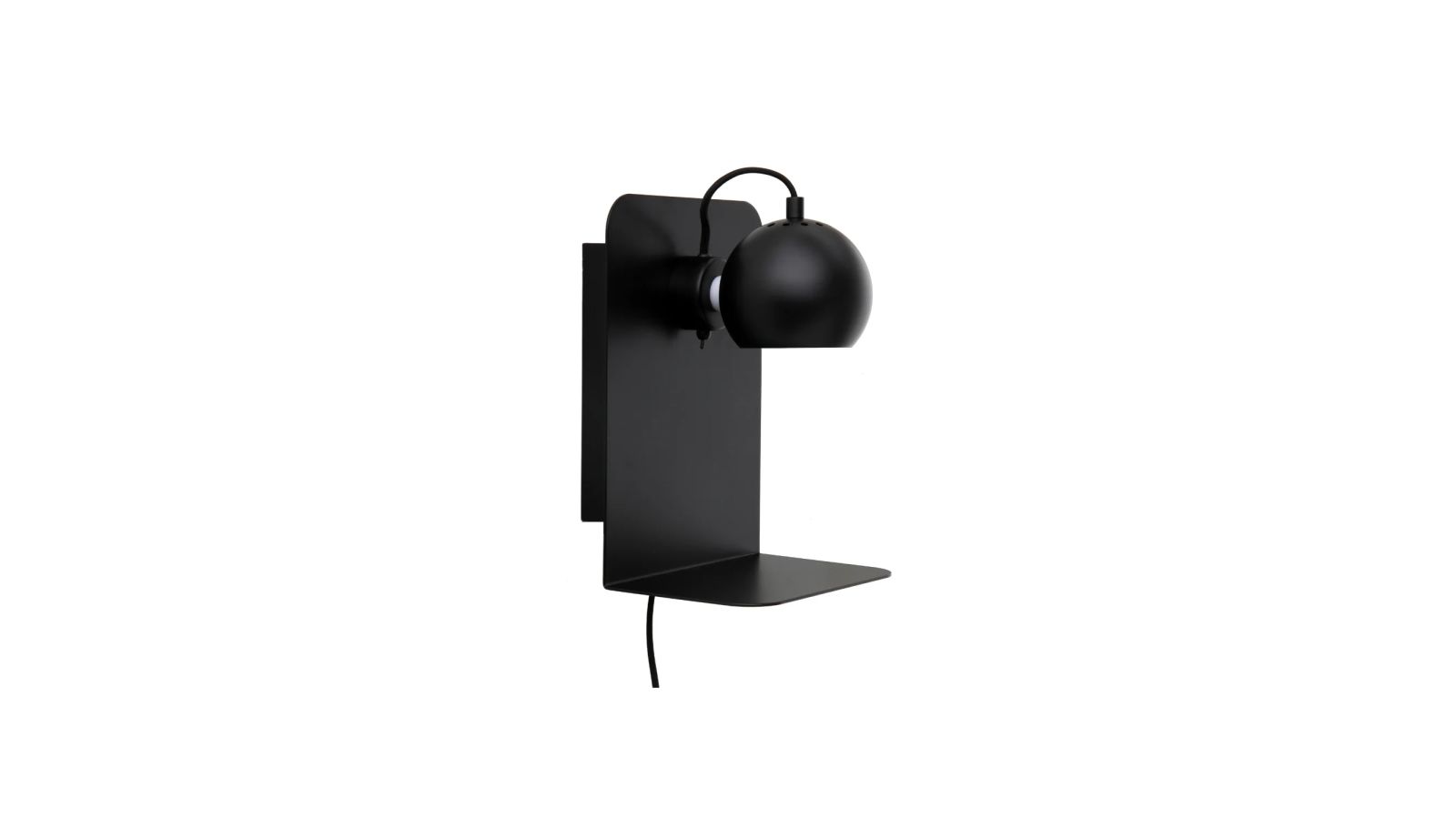 Ball Wall USB Lamp Black