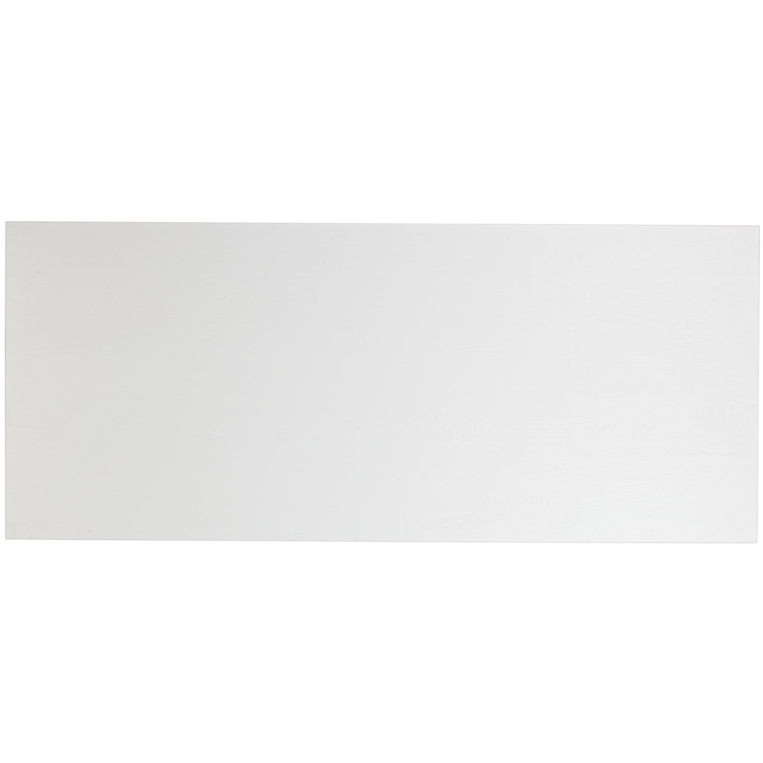 Panel Tischplatte Eschenholz Weiß 220 x 80cm