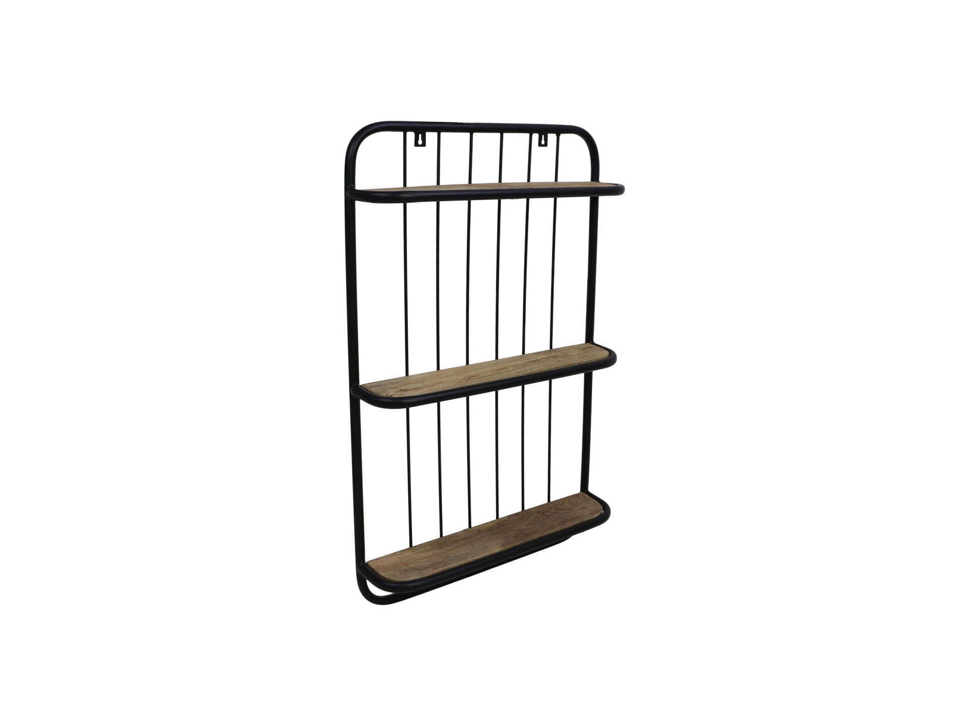 Wandregal Mangoholz Metall