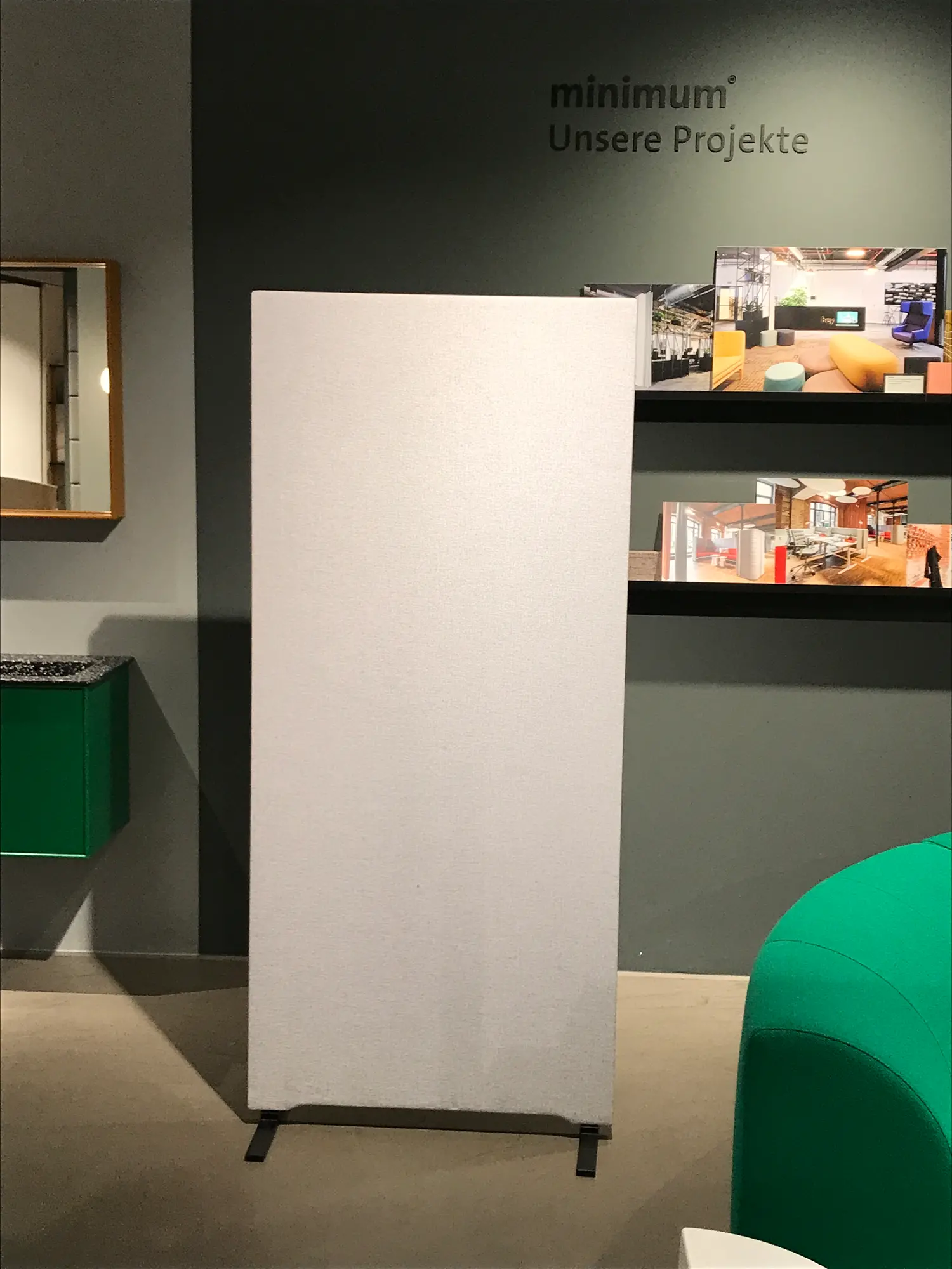 Edge Wall Panel Textile Grey