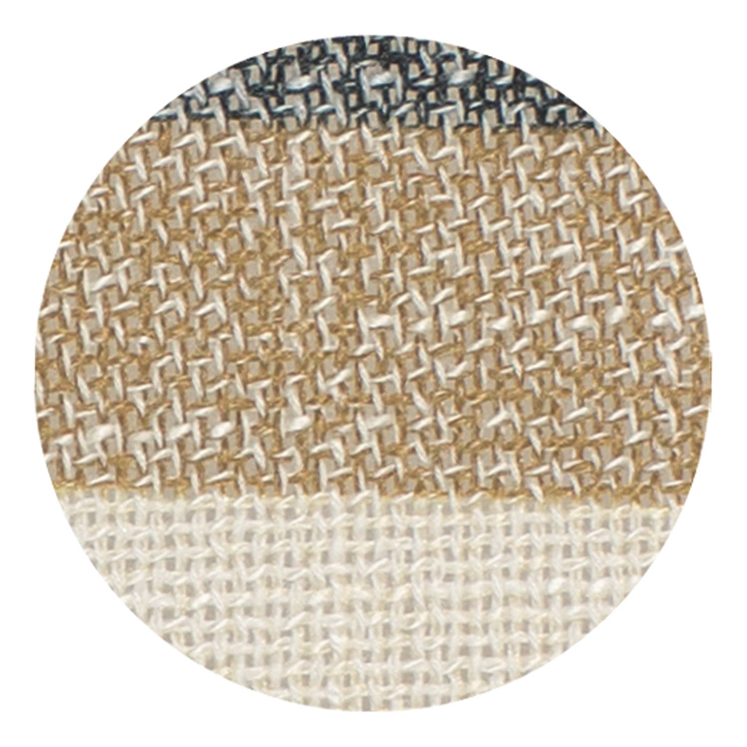 Ösenschal Clay Polyester / Baumwolle Natur