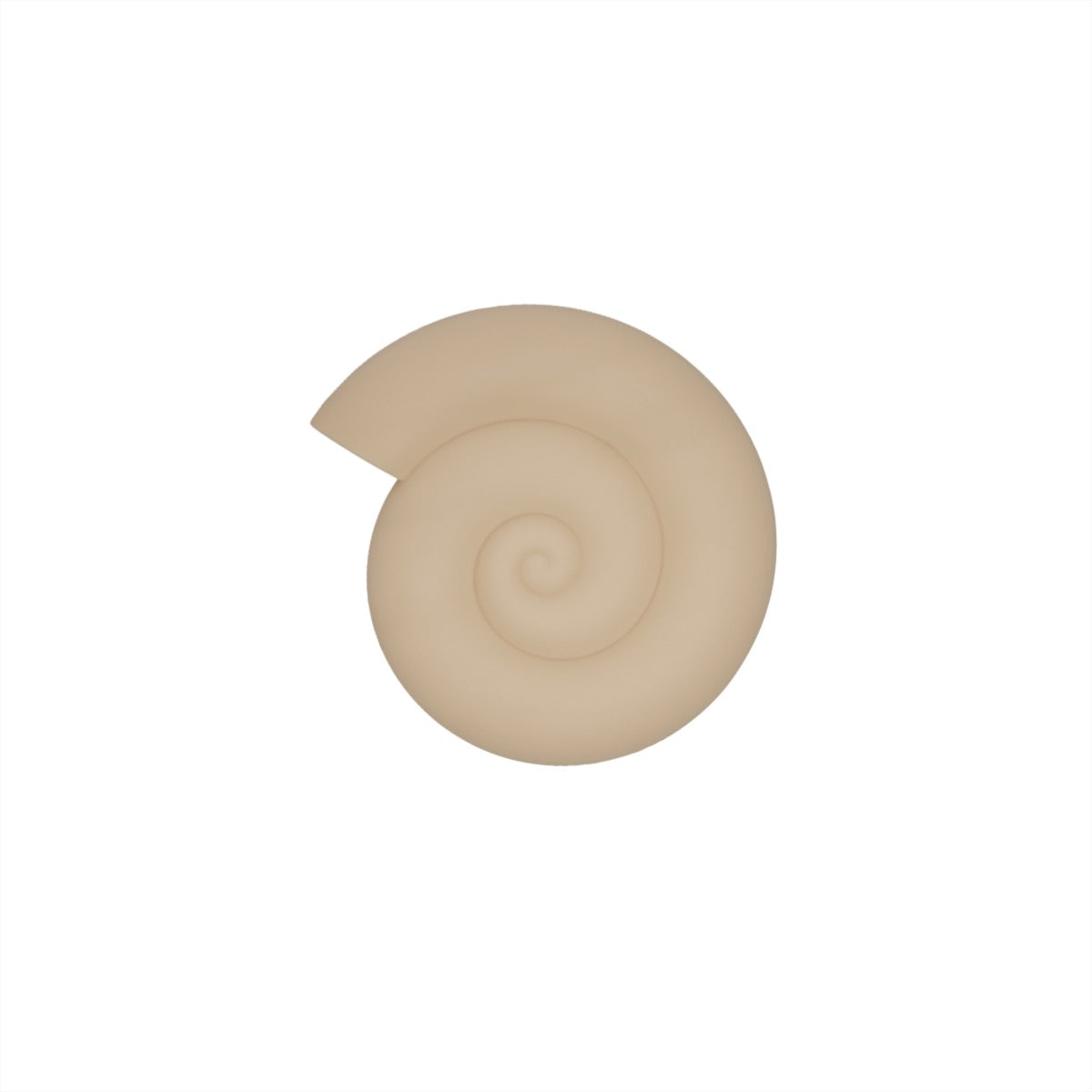 Nautilus Untersetzer Beige