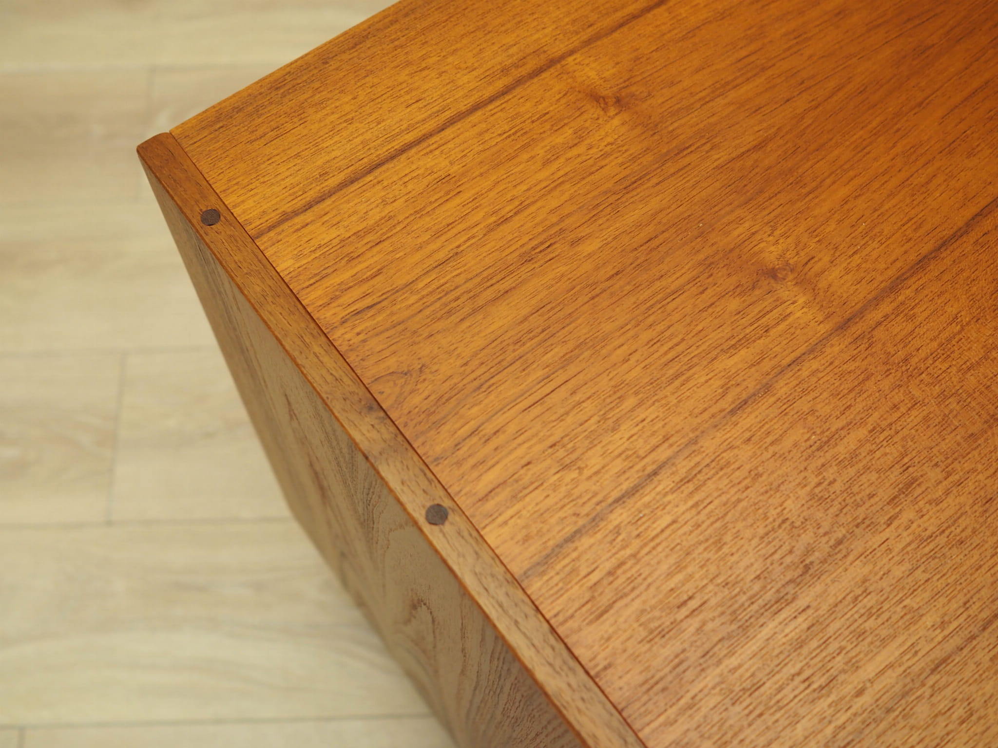 Vintage cabinet Teak wood brown 1970s