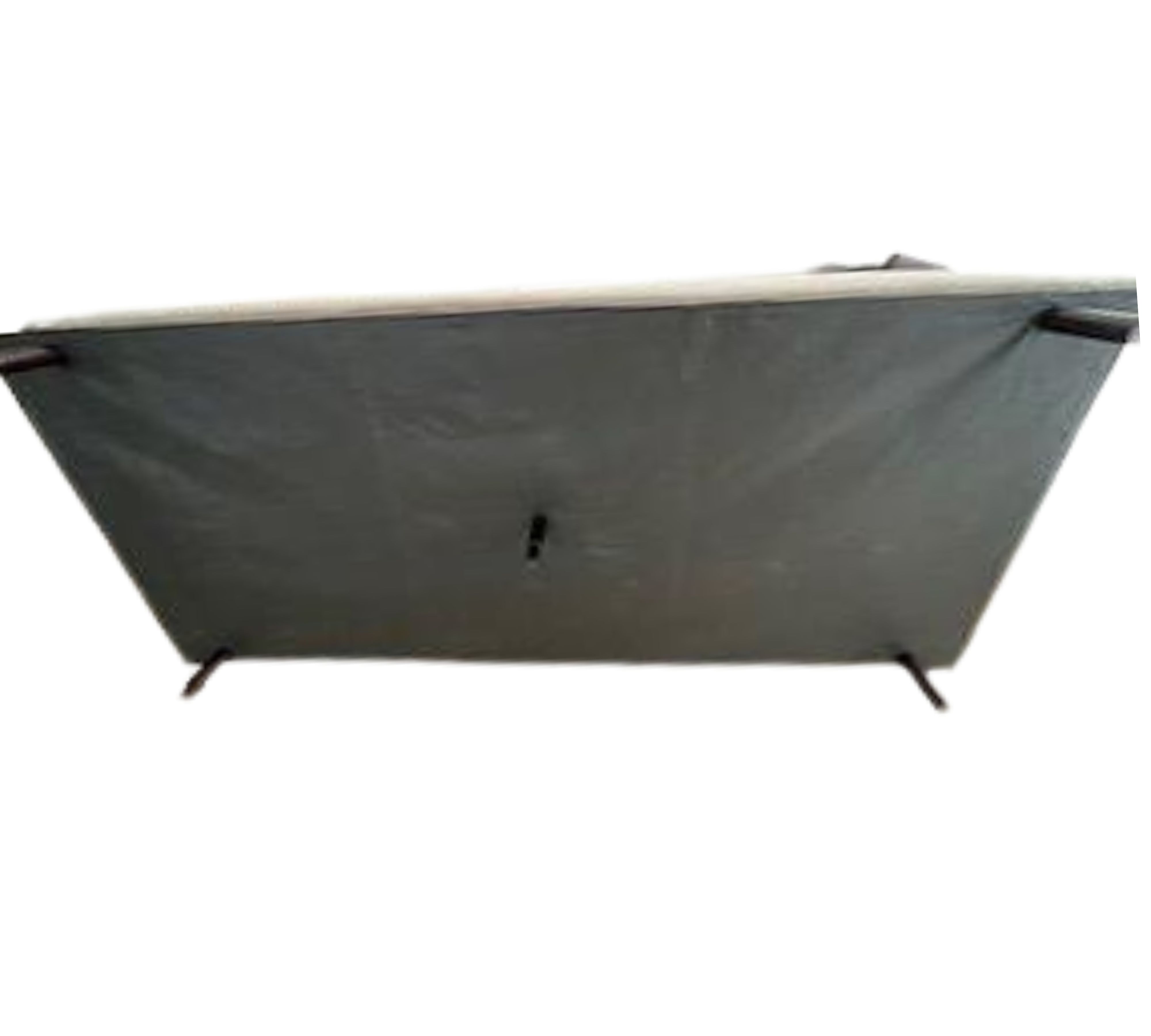 Sofa mit Sitzhocker Samt Holz Taupe