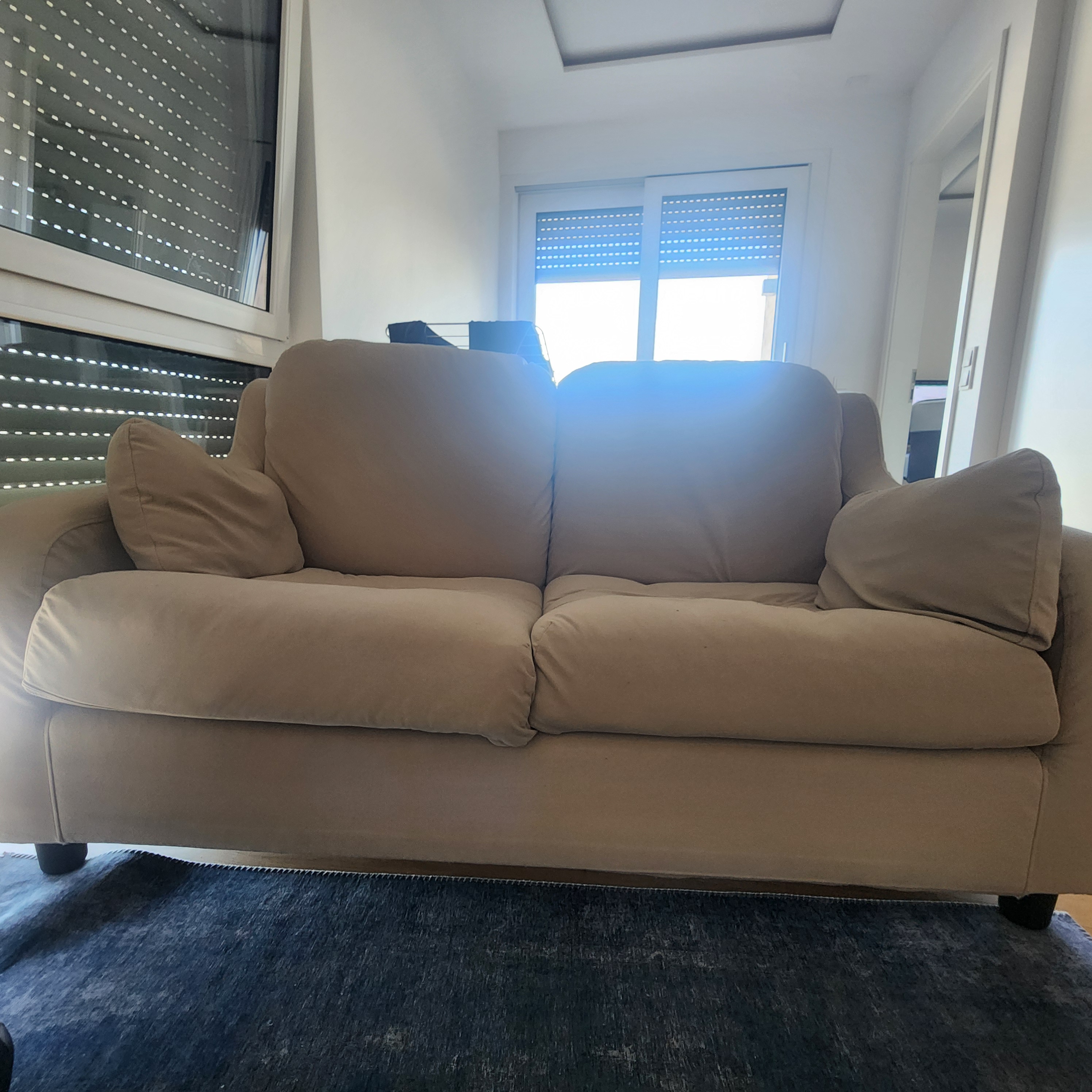 VINLIDEN 2er Sofa mit Kissen
