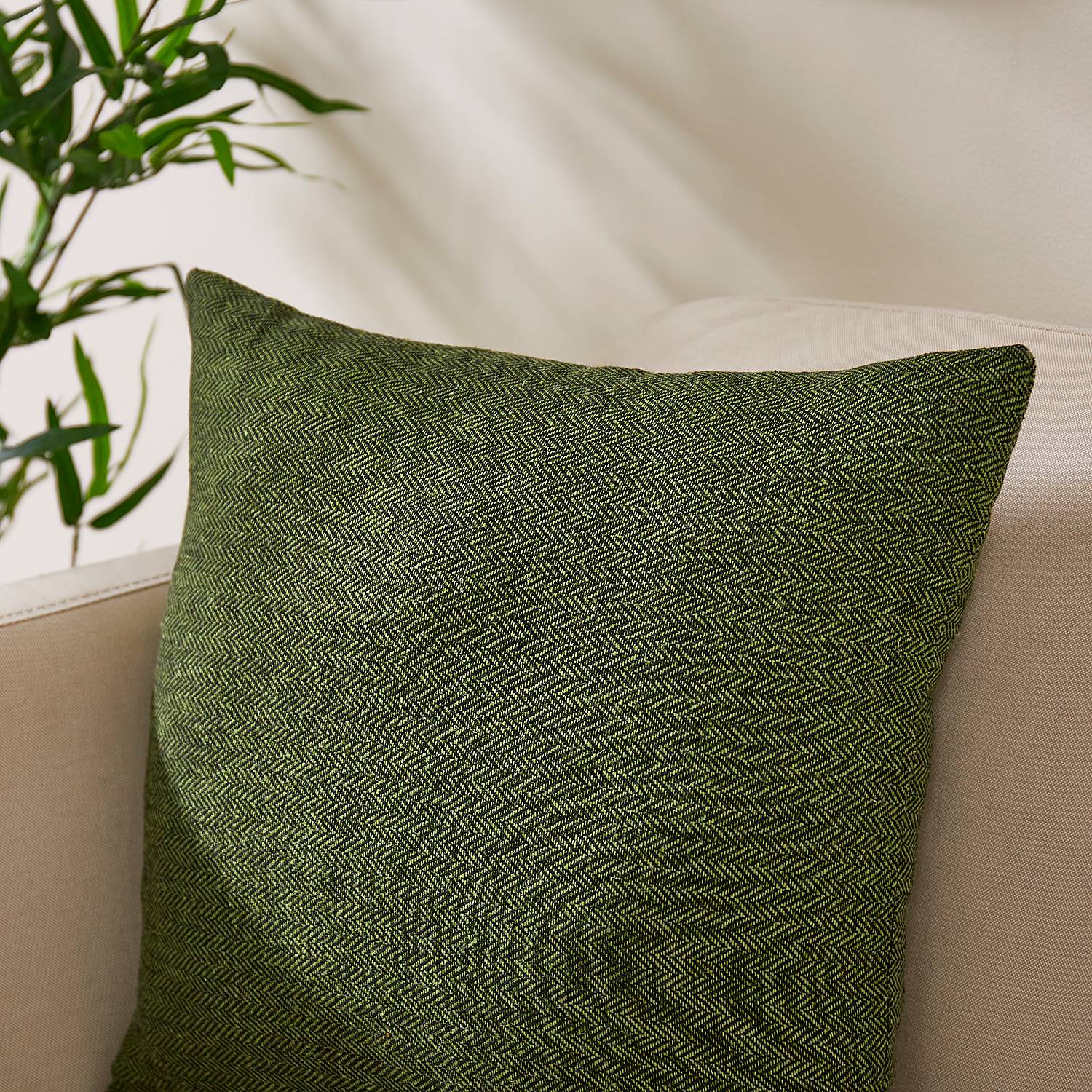 Jenny Kissen Polyester Grün