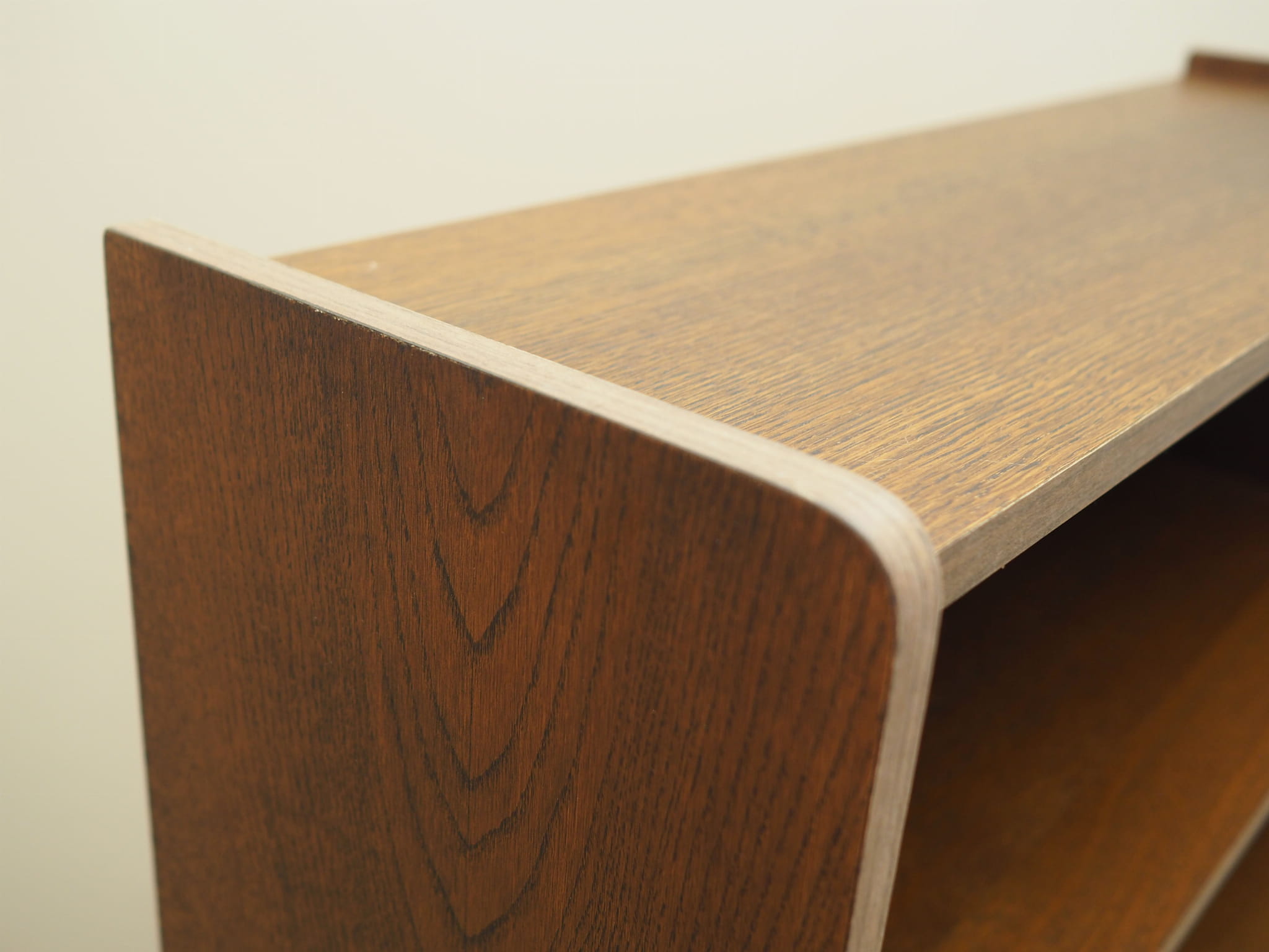 Bookshelf Wood Brown 1970s