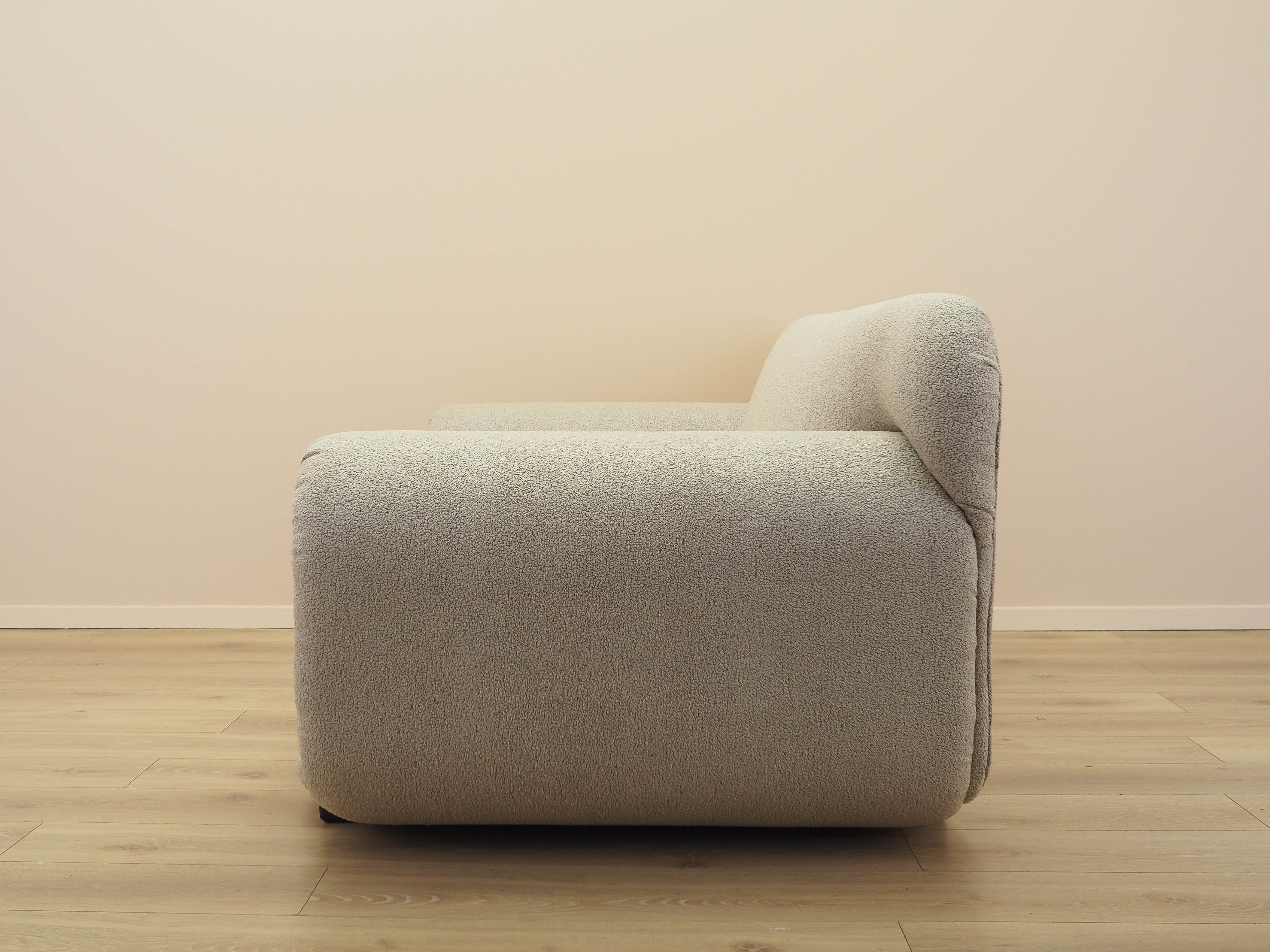 Sofa Zweisitzer Beige 1970er Jahre