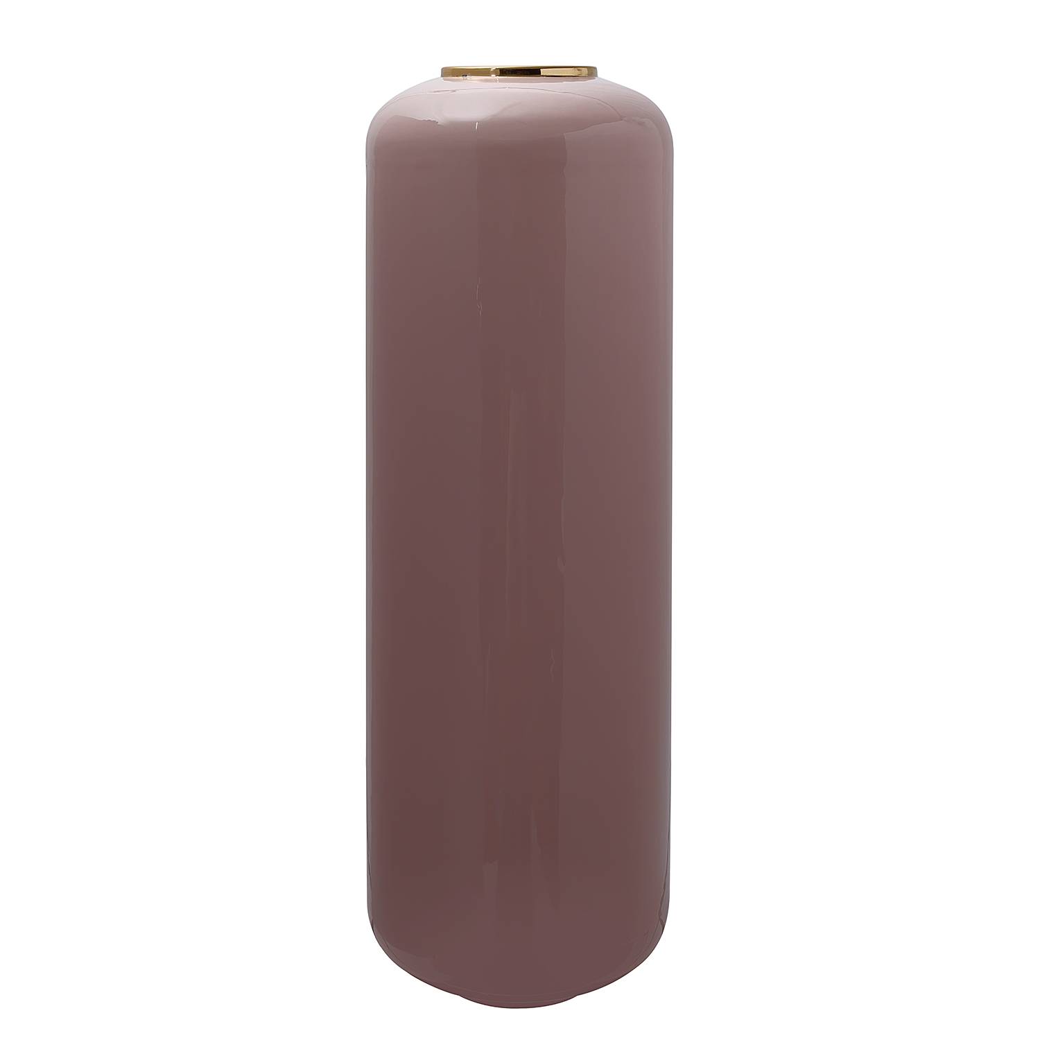 Bodenvase Art Deco Typ D Eisen Altrosa Höhe: 91 cm