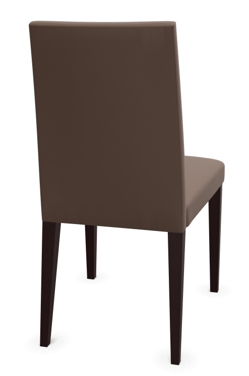 Anna SI1372 Esszimmerstuhl Kunstleder Holz Braun