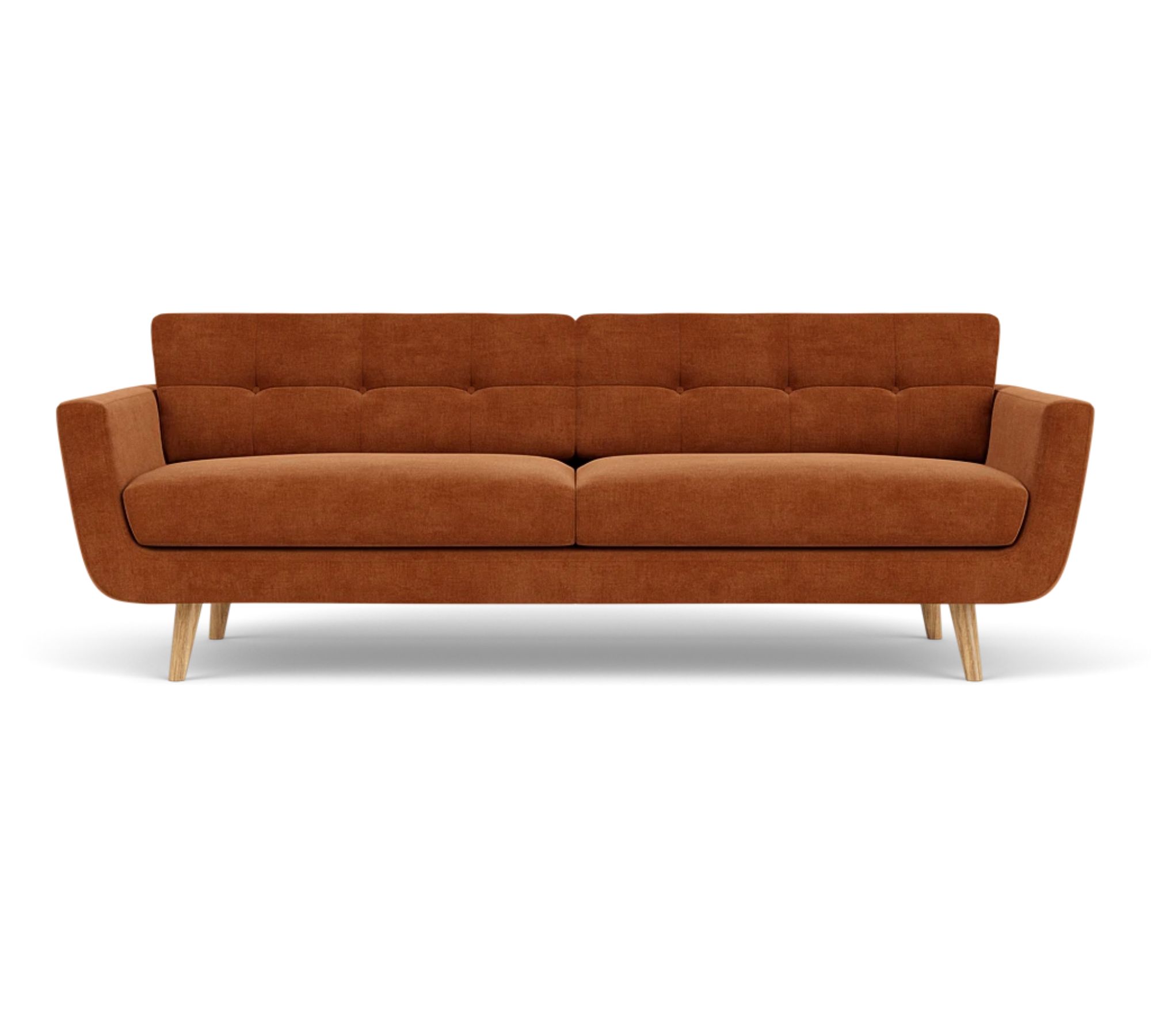 Vera Sofa 3-Sitzer Moss Rust