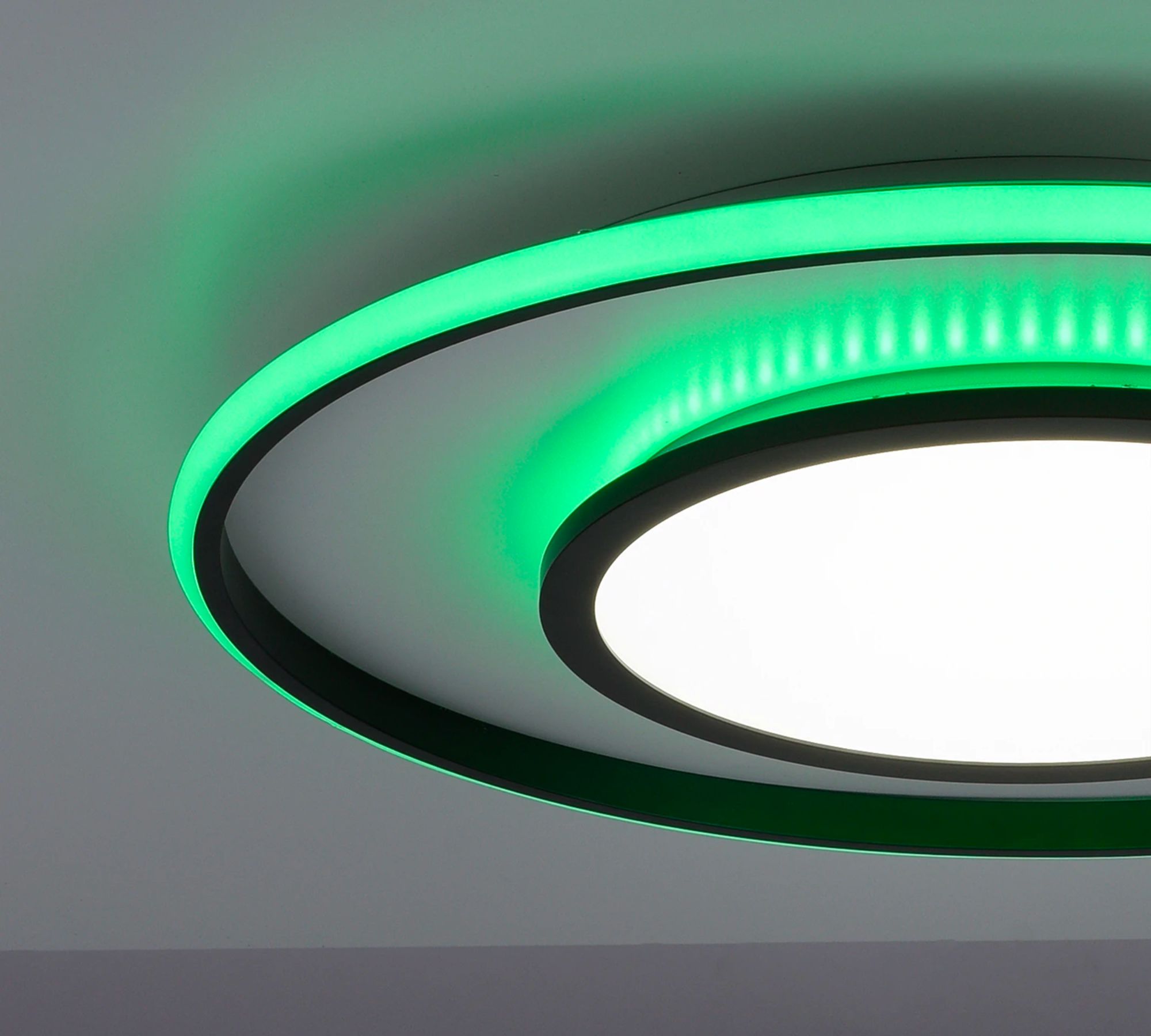 LED Deckenleuchte 1-flammig Kunststoff Metall