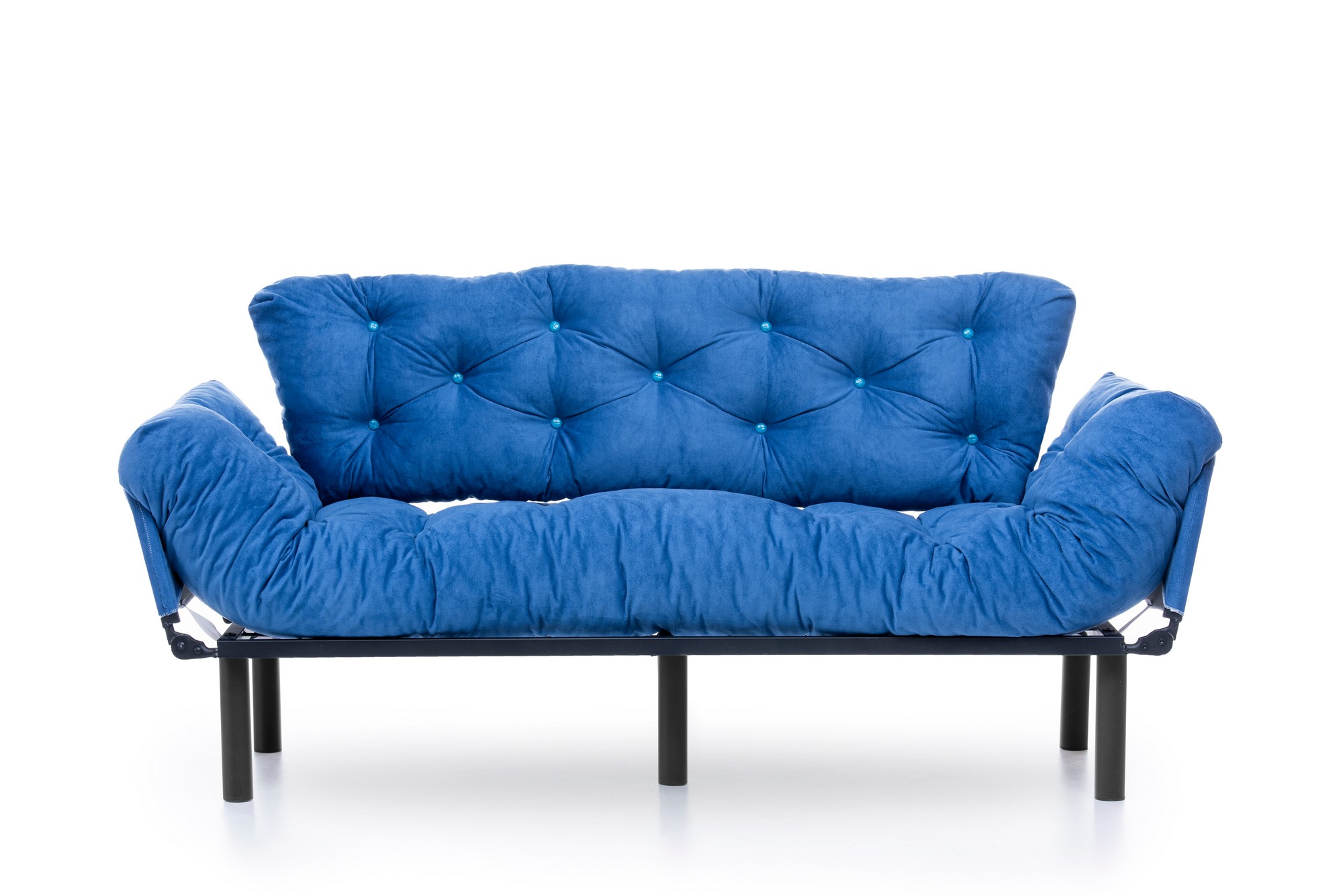 Nitta Triple Schlafsofa 3-Sitzer Blau