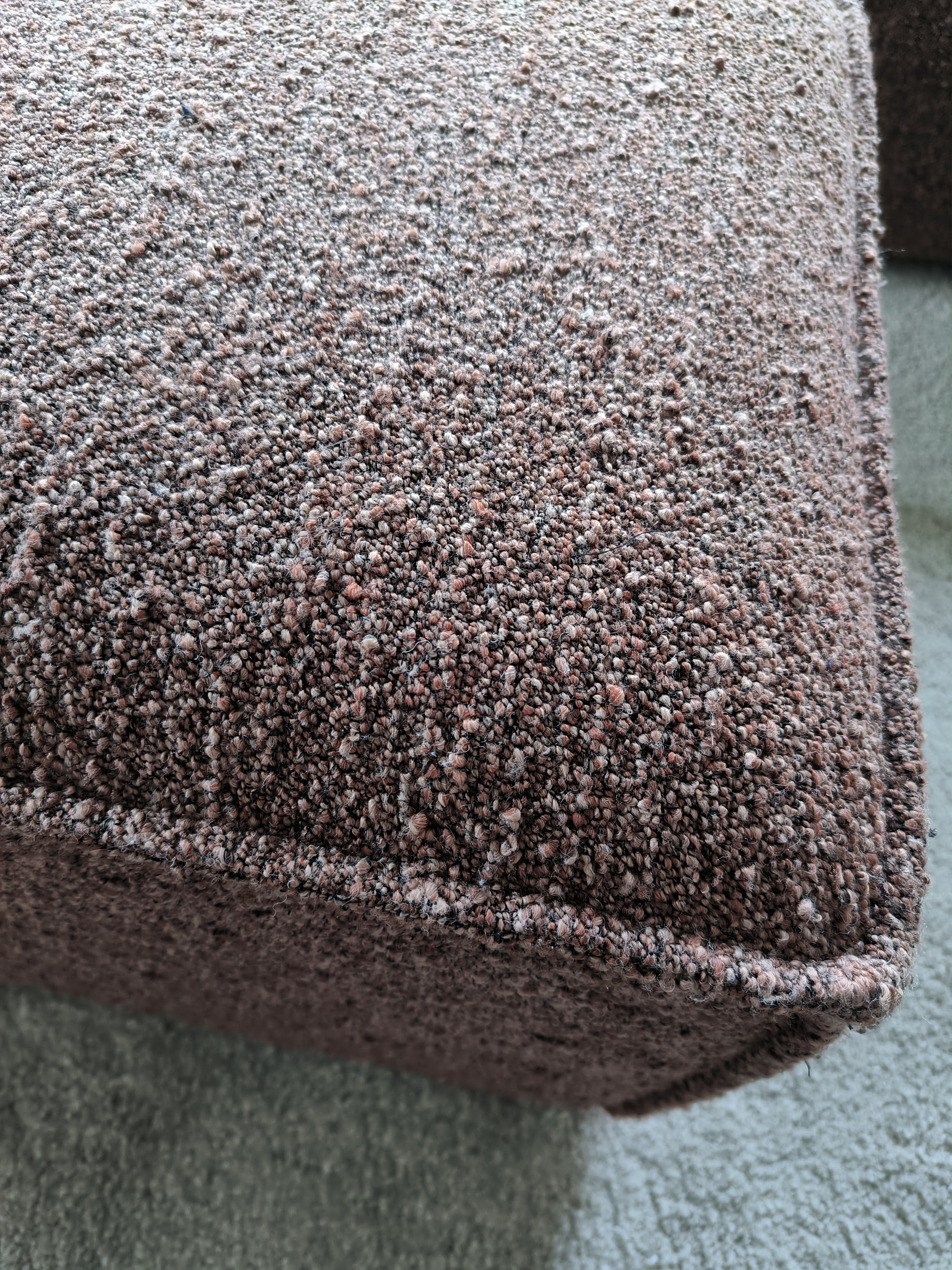 Daphne Fußhocker Modul Pebble Rust