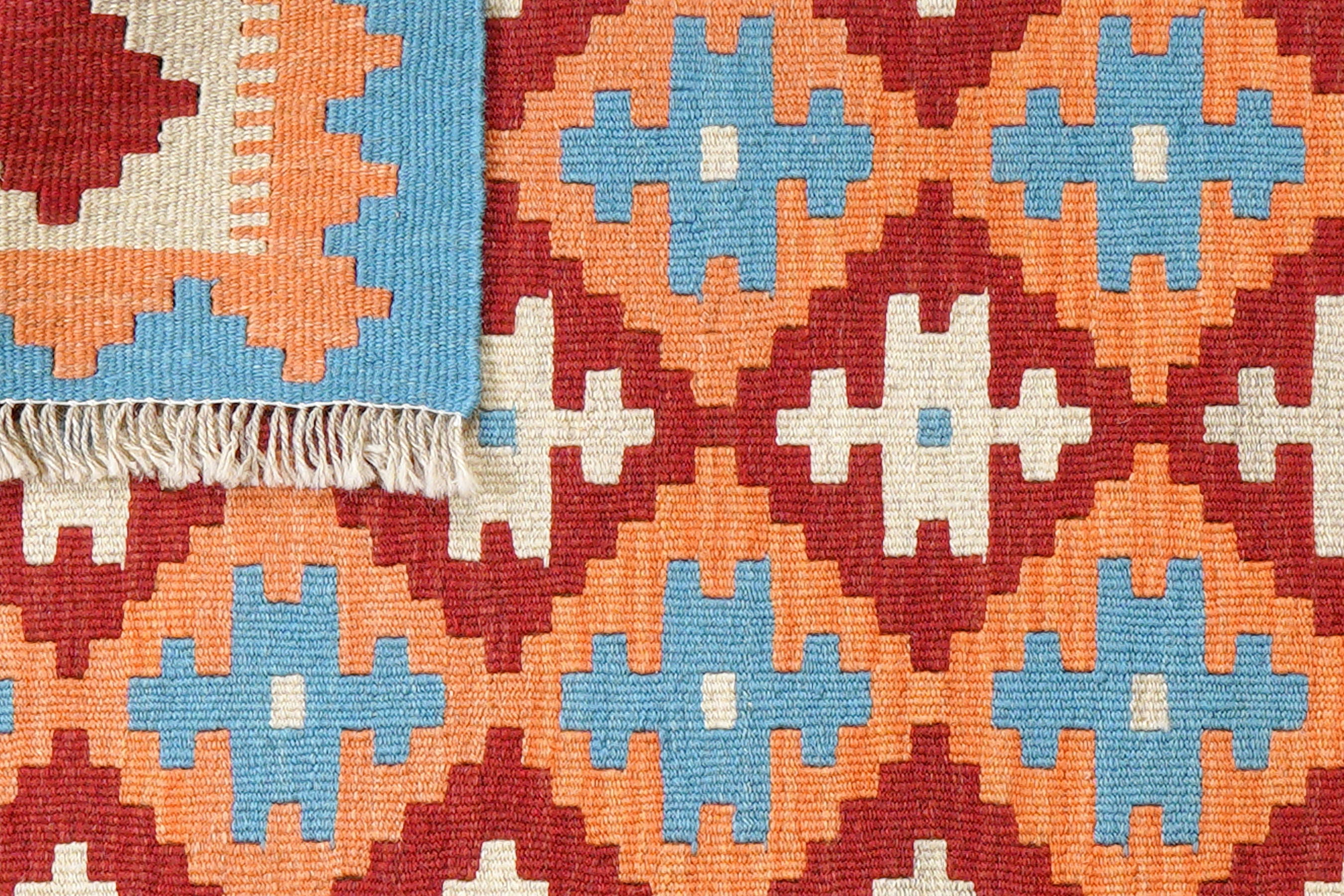 Kilim Gashgai Teppich Mehrfarbig