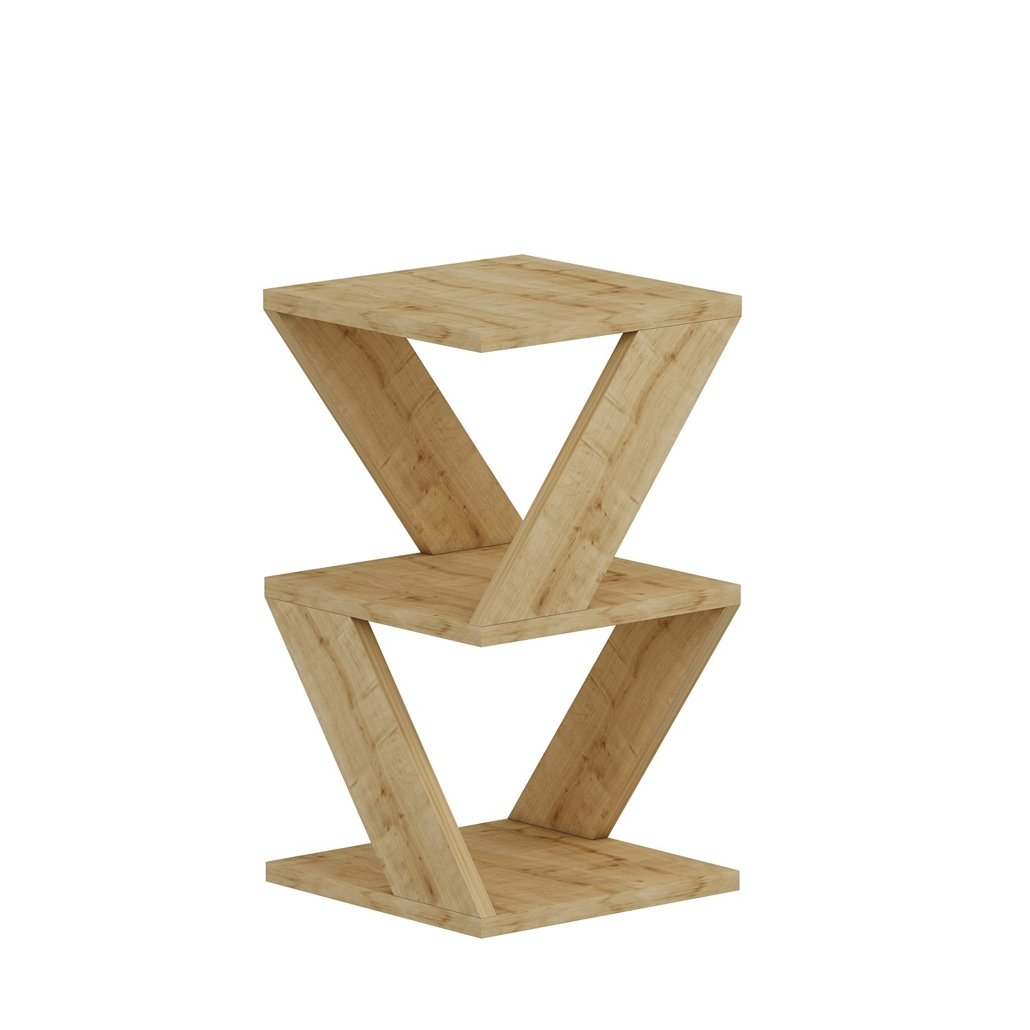 Albeni Side Table Wood Veneer Sapphire