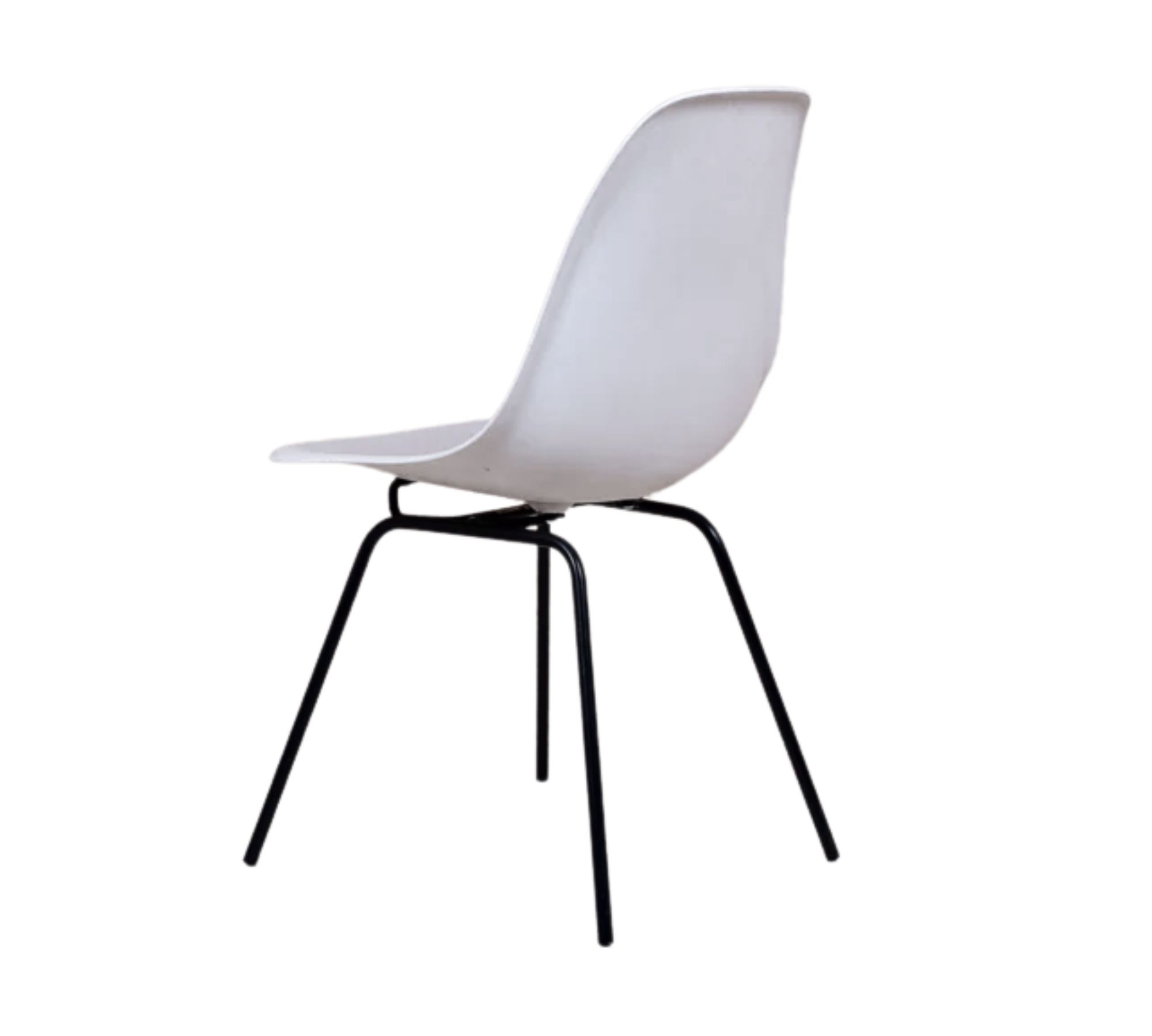 Eames DSS Plastic Side Chair DS Weiß