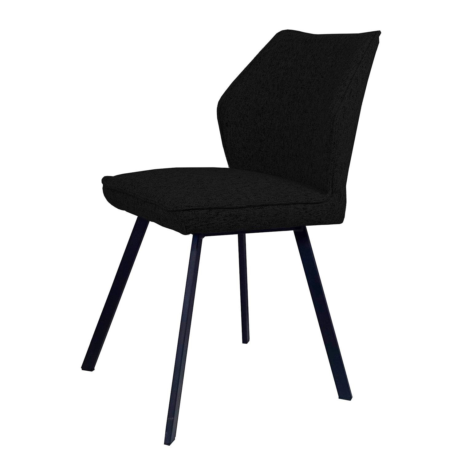 Dining chair Togay iron velvet black