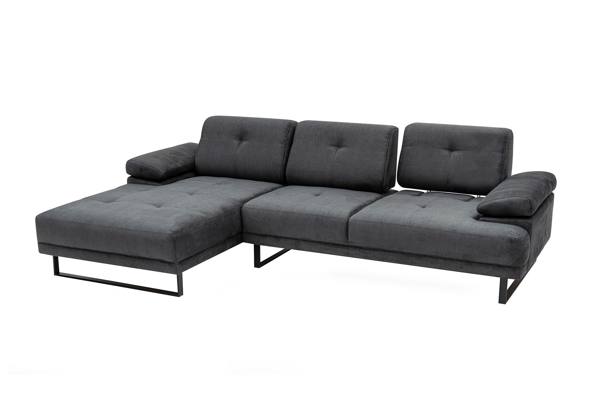 Mustang Sofa S Chaise Lounge Left Anthracite