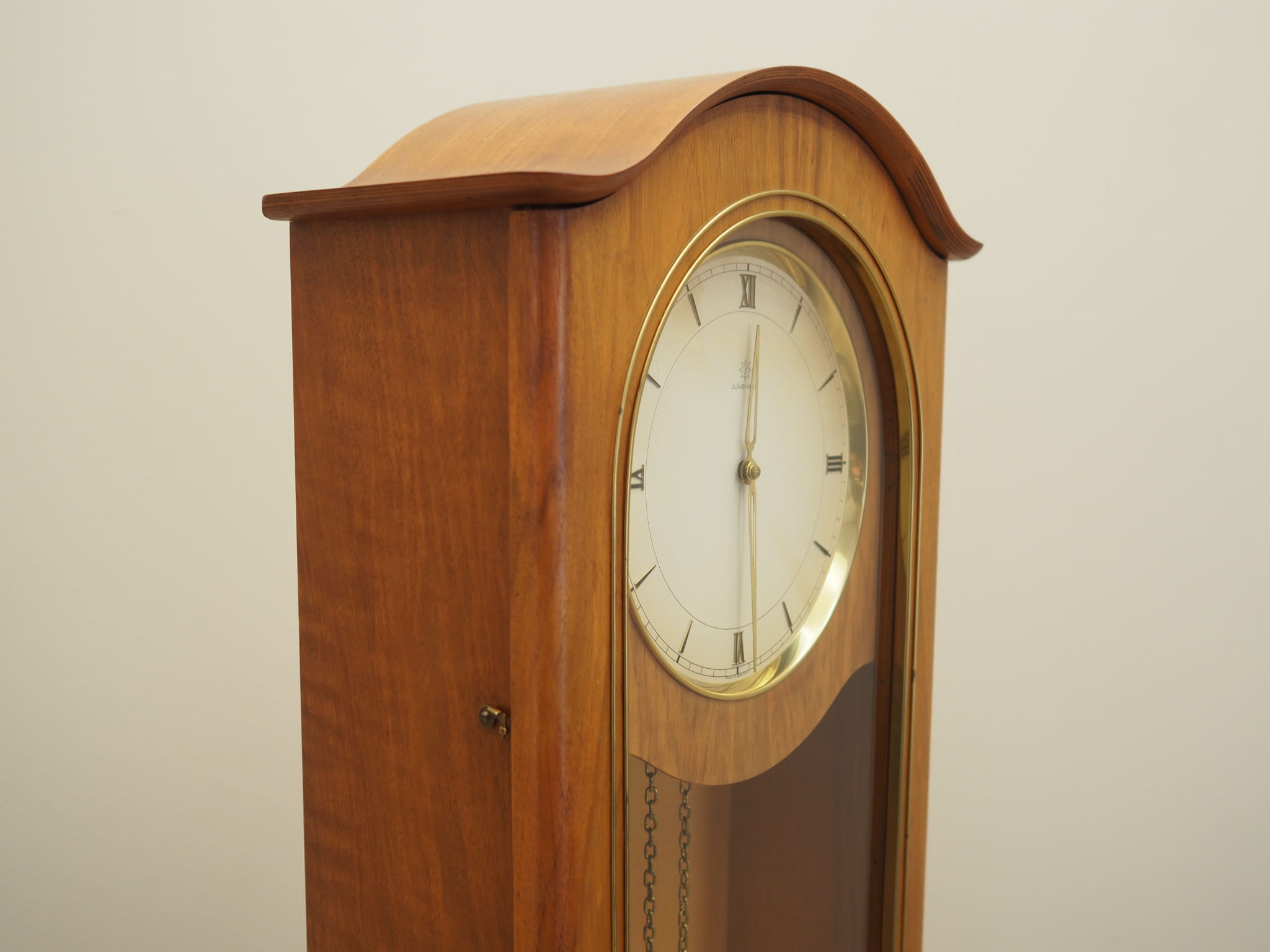Vintage Standuhr Kiefernholz