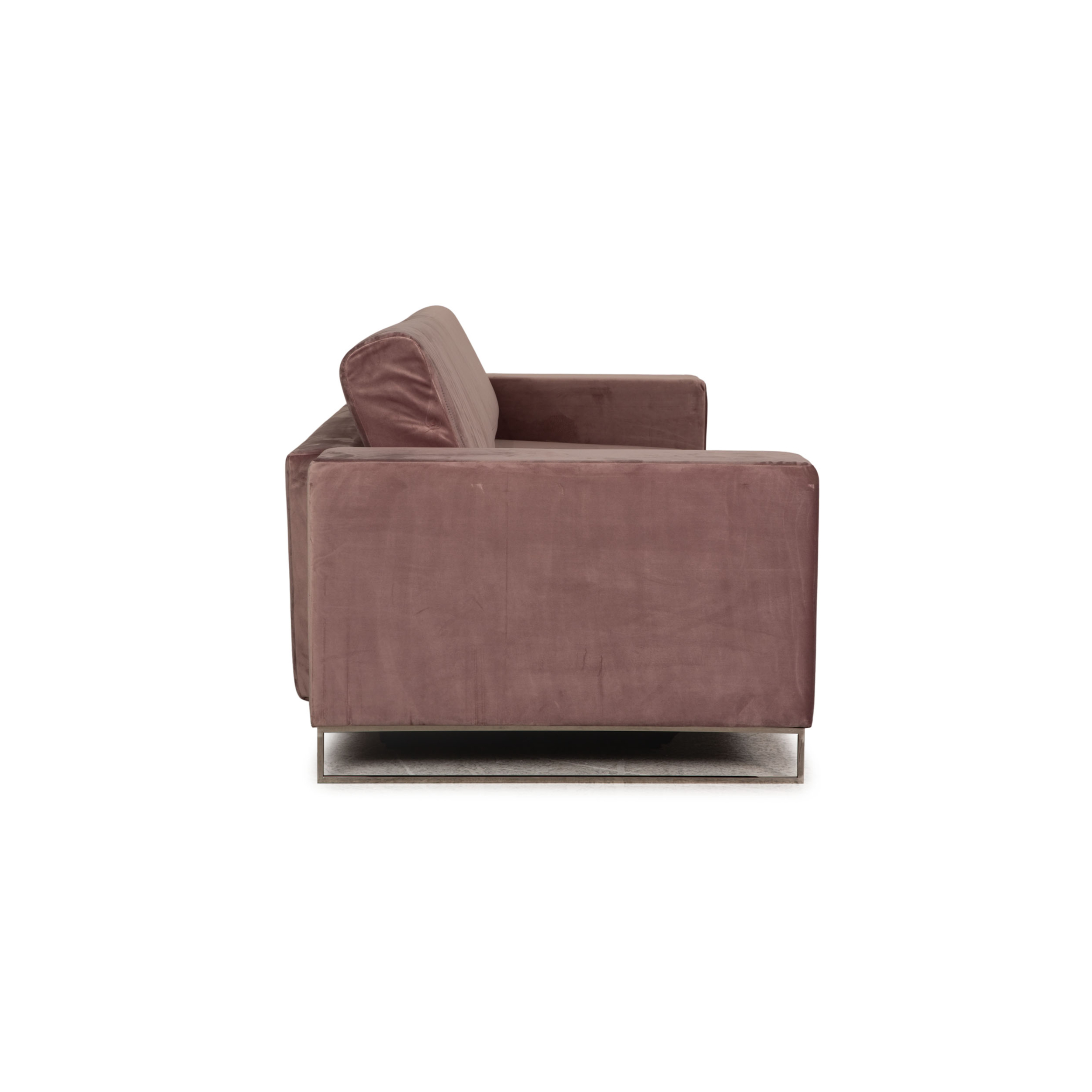 Tyme Sofa 3-Sitzer Webstoff Rose