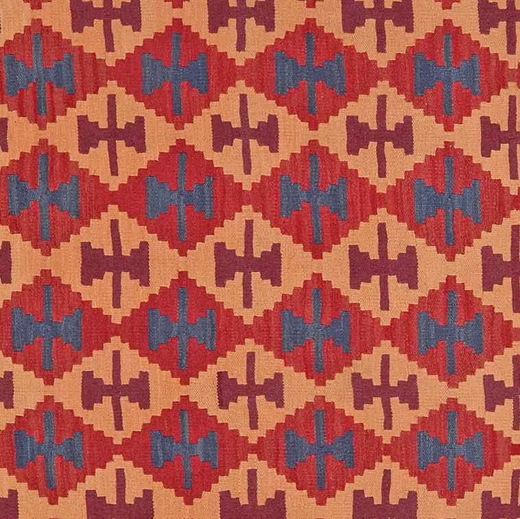 Kilim Gashgai Teppich Mehrfarbig