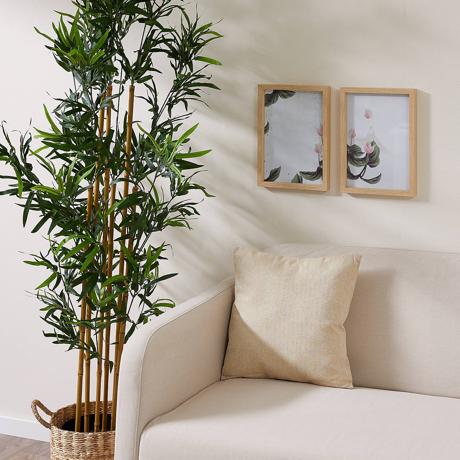 Jenny Kissen Polyester Beige
