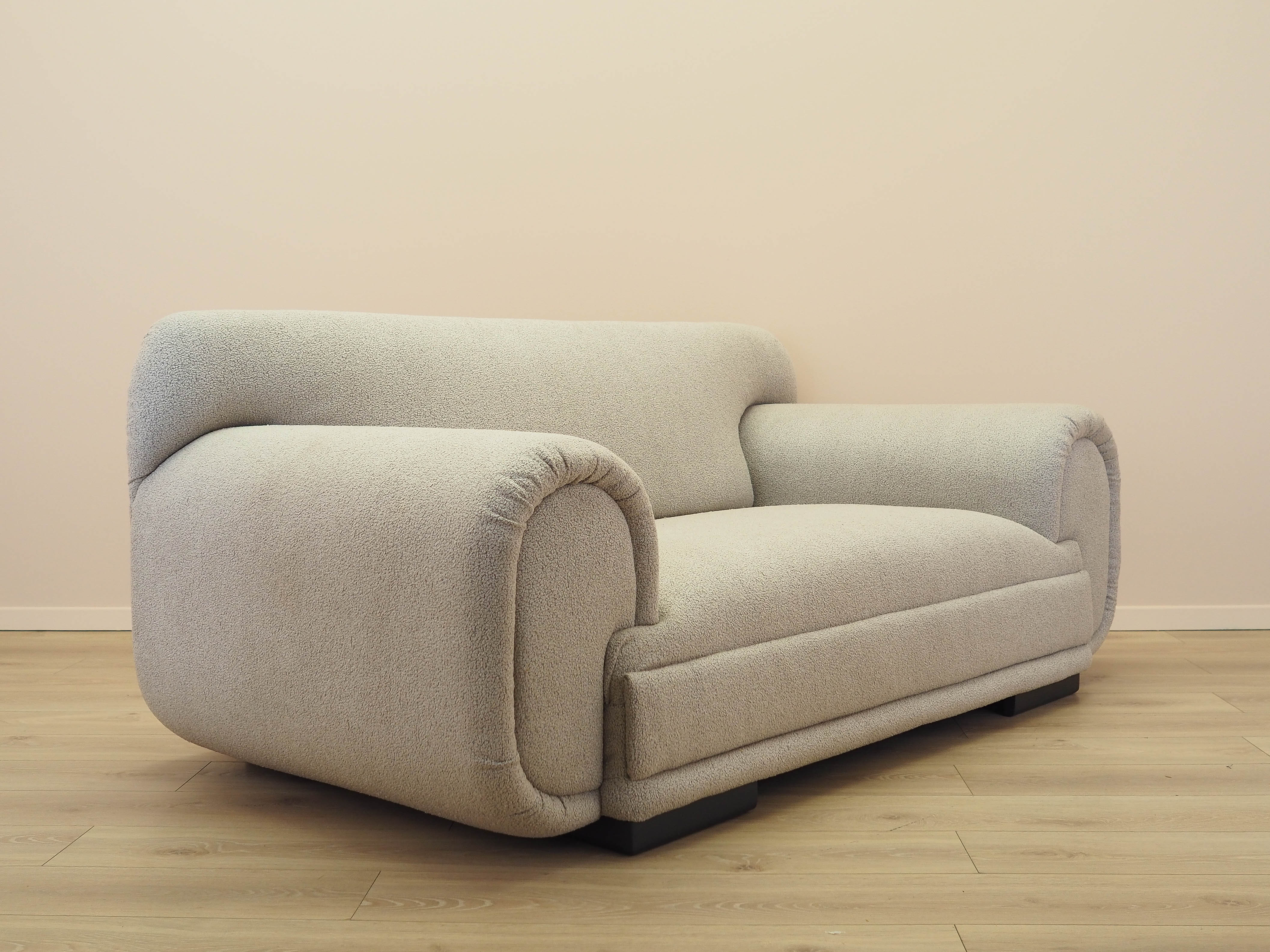 Sofa Zweisitzer Beige 1970er Jahre