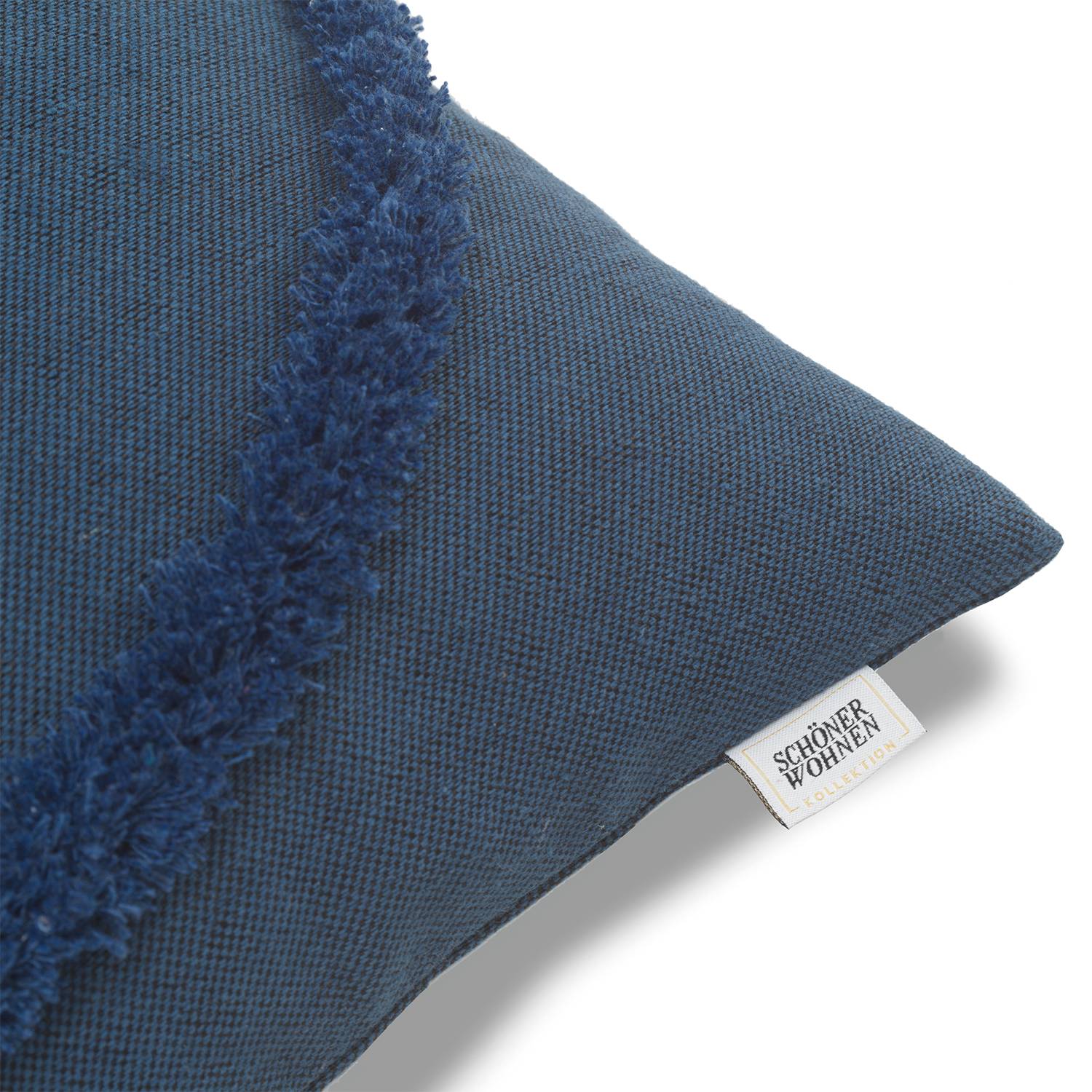 Kissenbezug Join Baumwolle Blau