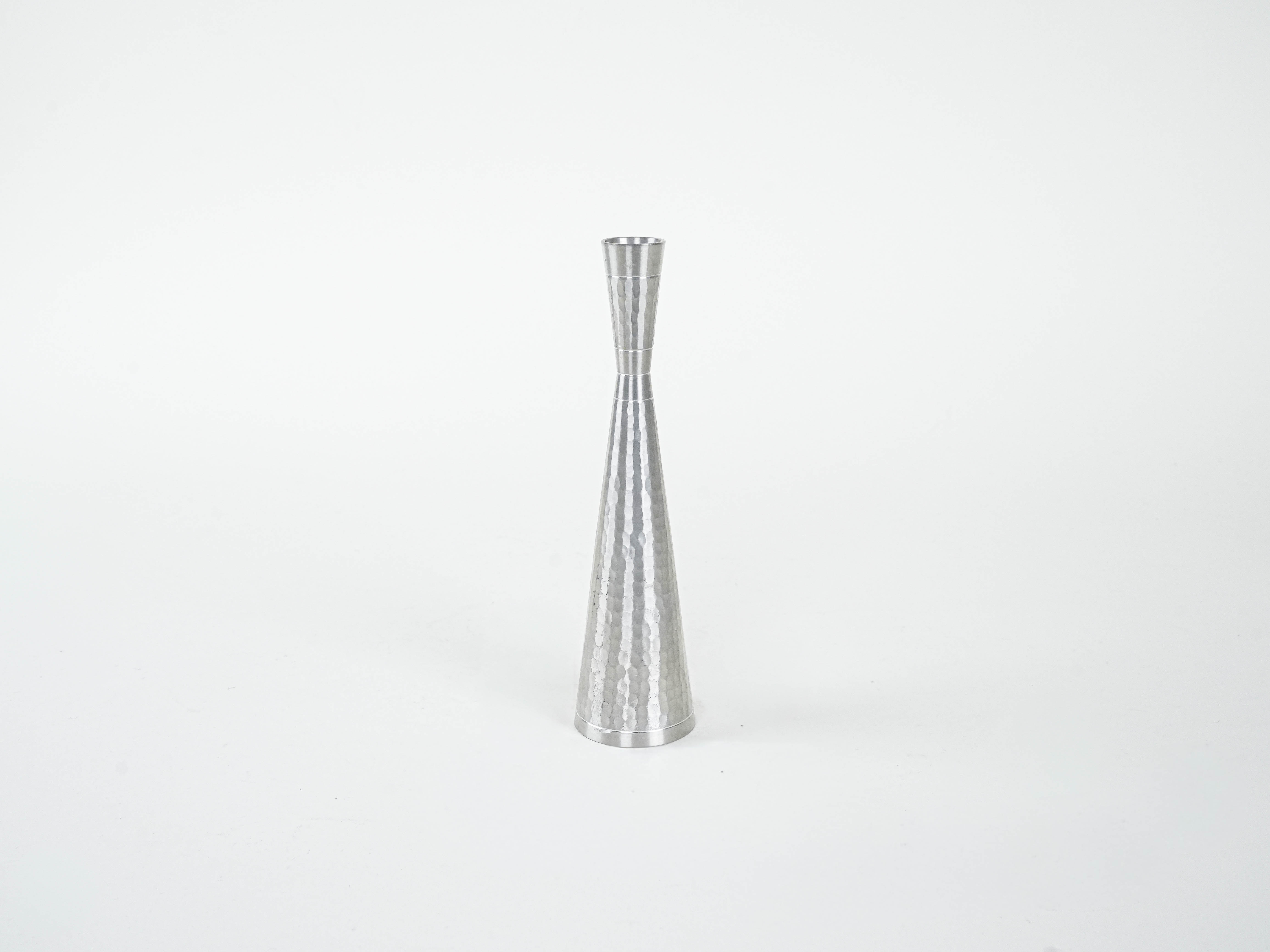 Kerzenständer Metall Silber 