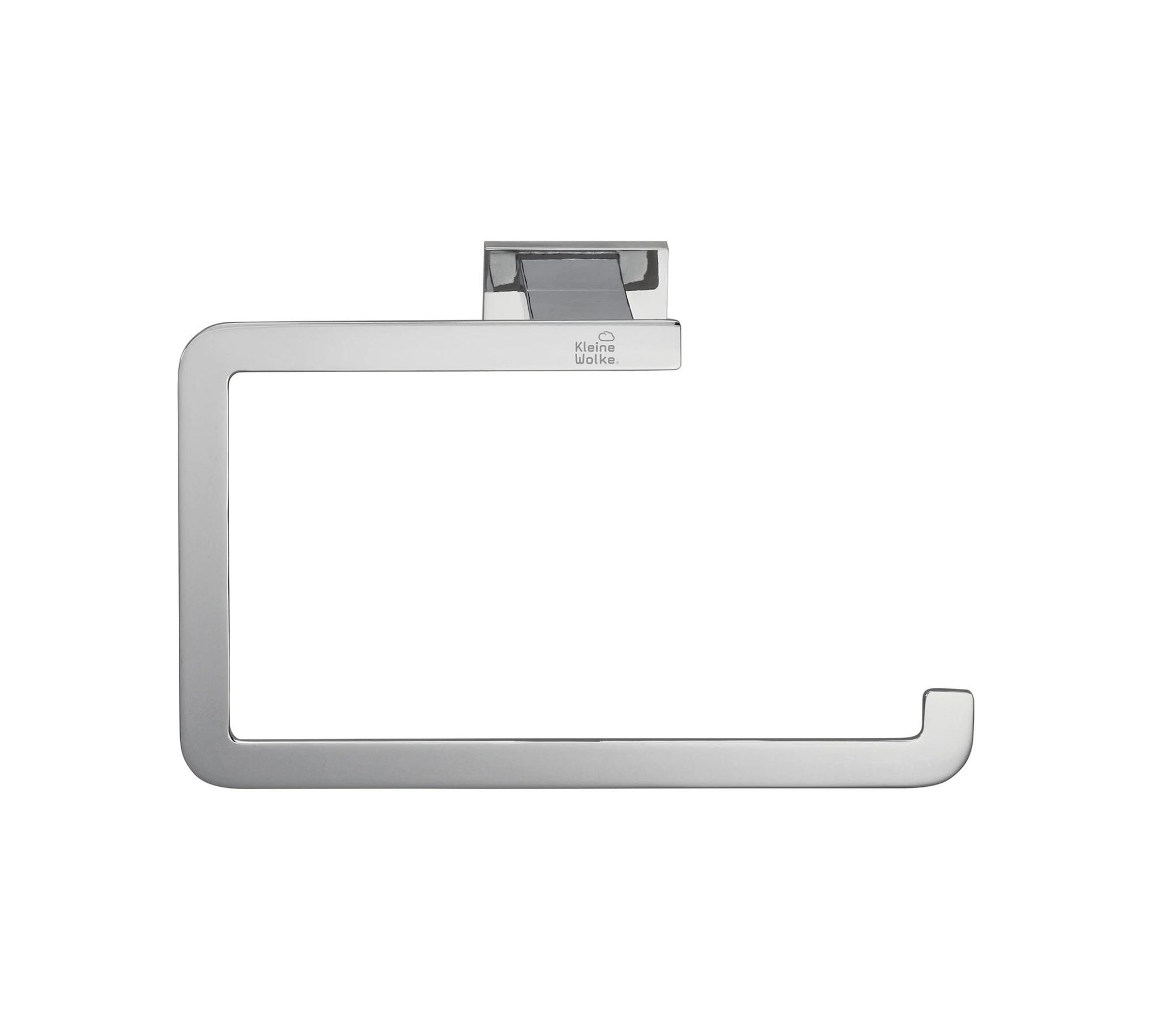 Towel rack metal silver