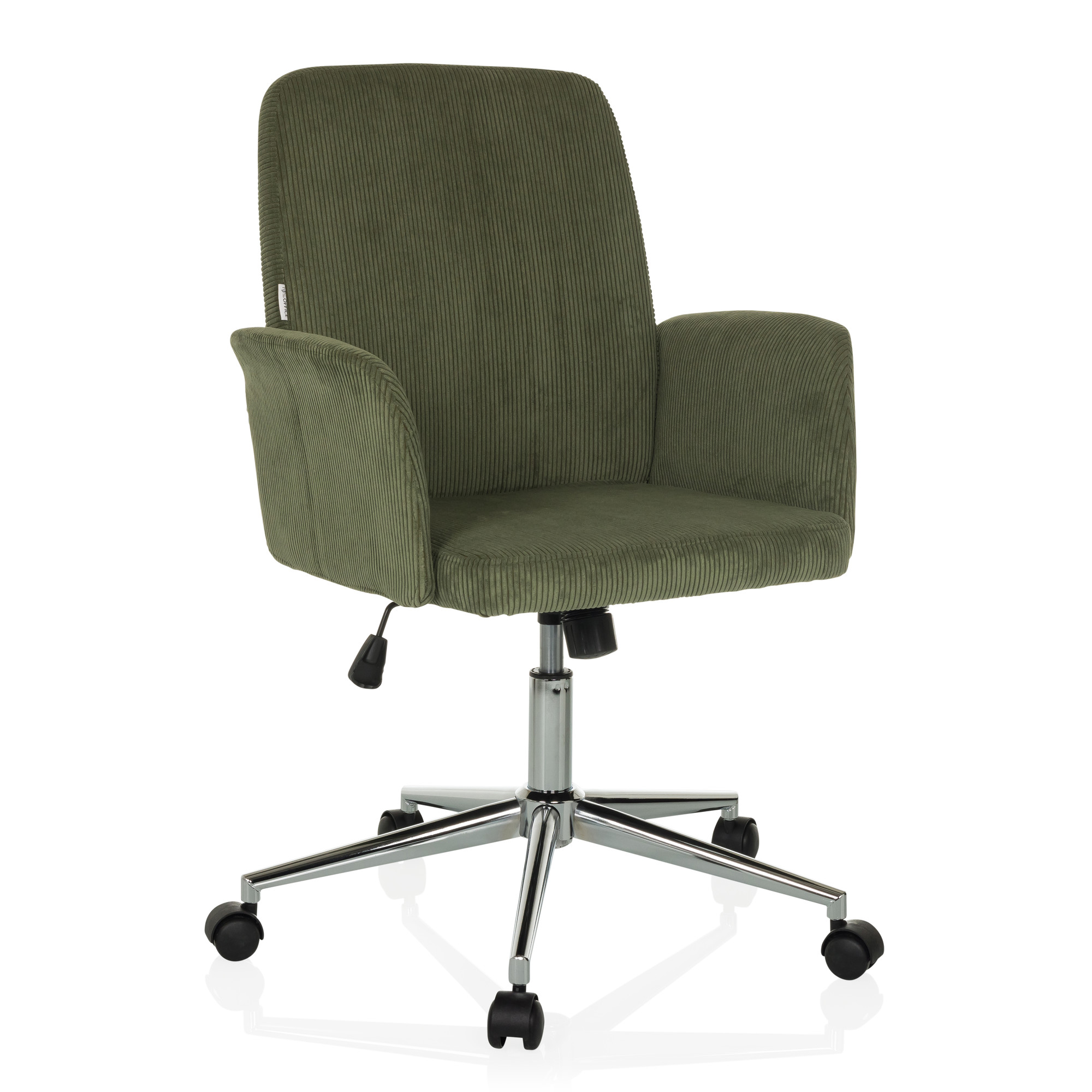 SOLAO CORD Office chair Swivel Cord-look Dark green