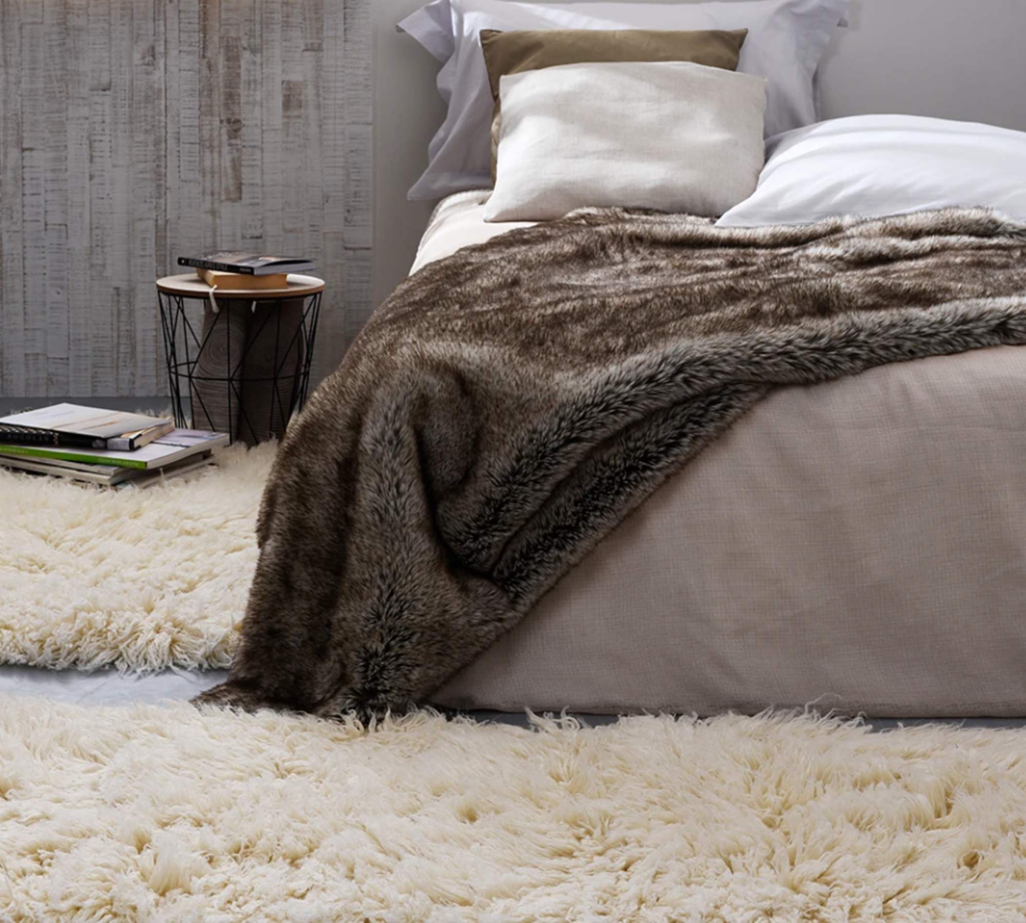 Carpet Pure Wool Natural 160 cm x 230 cm